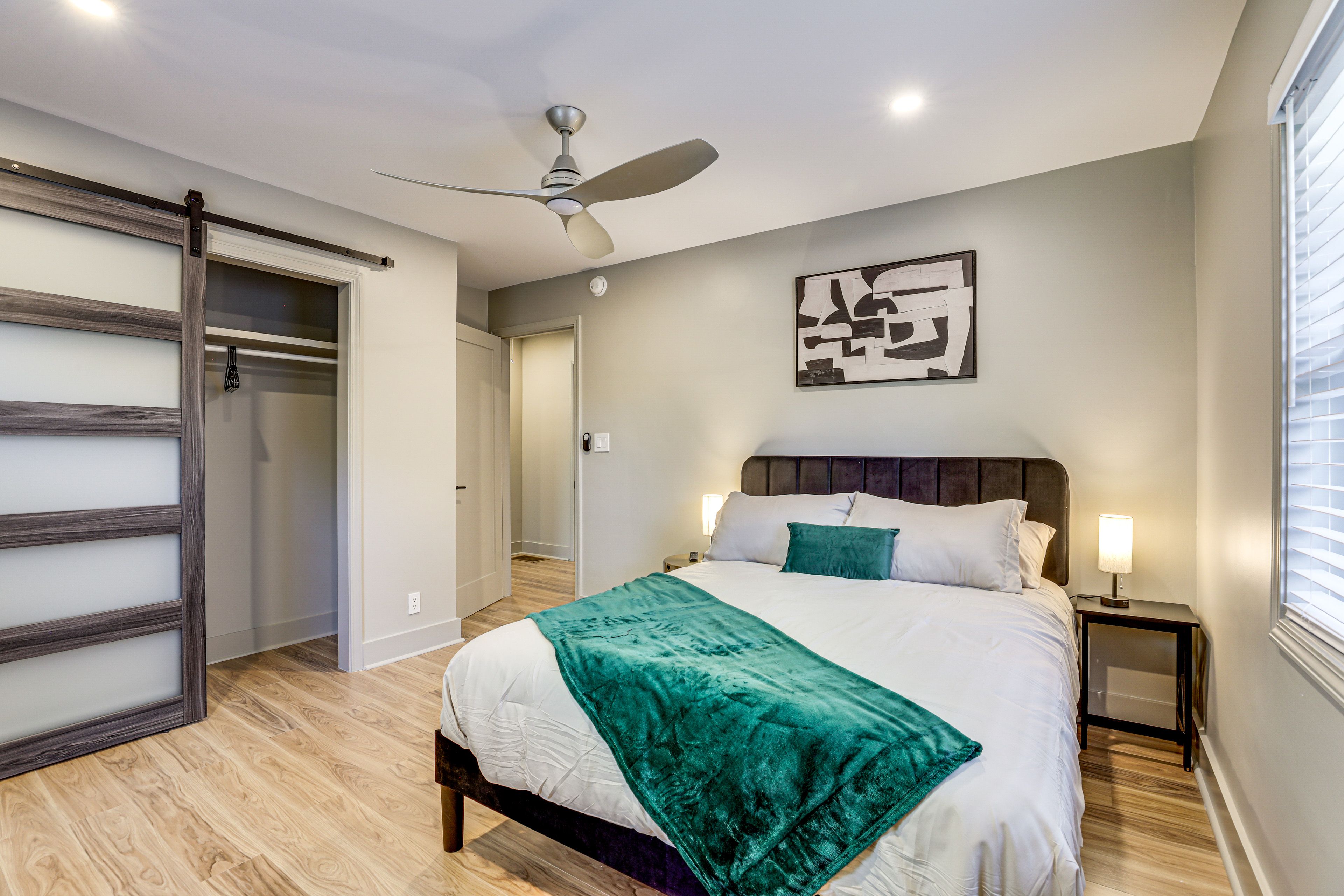 Bedroom 3 | Queen Bed | Flat-Screen TV