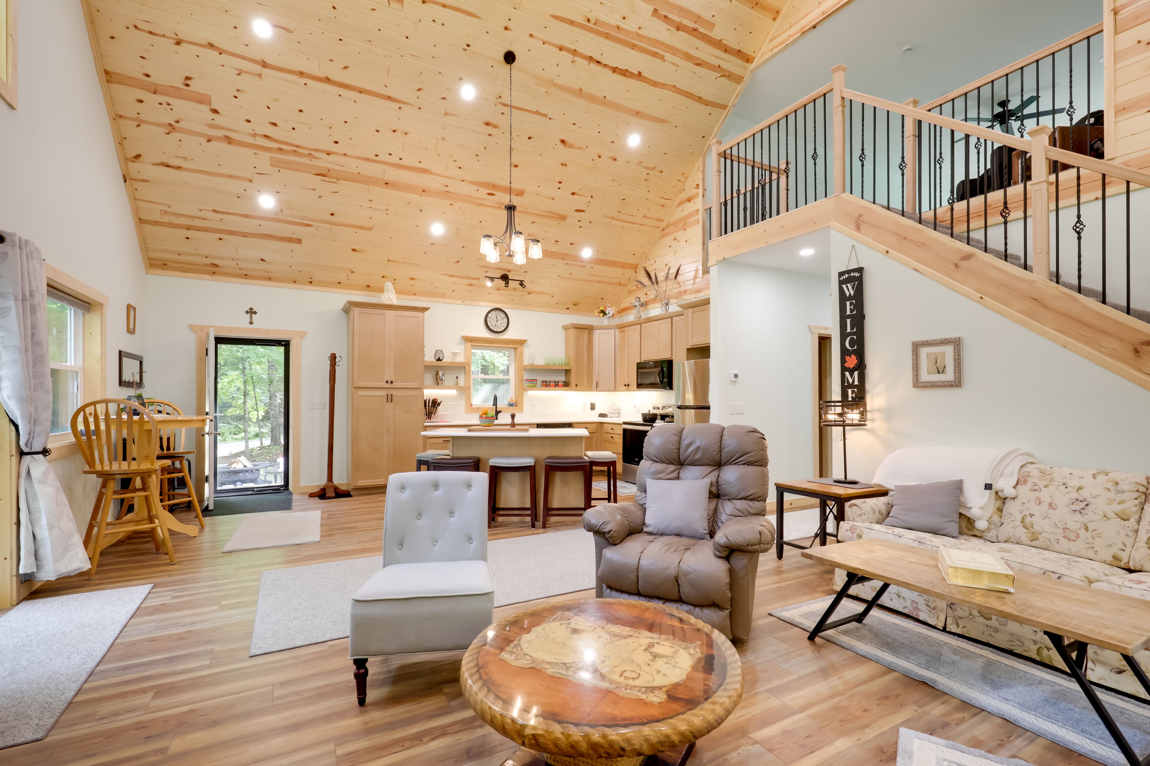 Living Room | Full Sleeper Sofa | Smart TV | 1st Floor