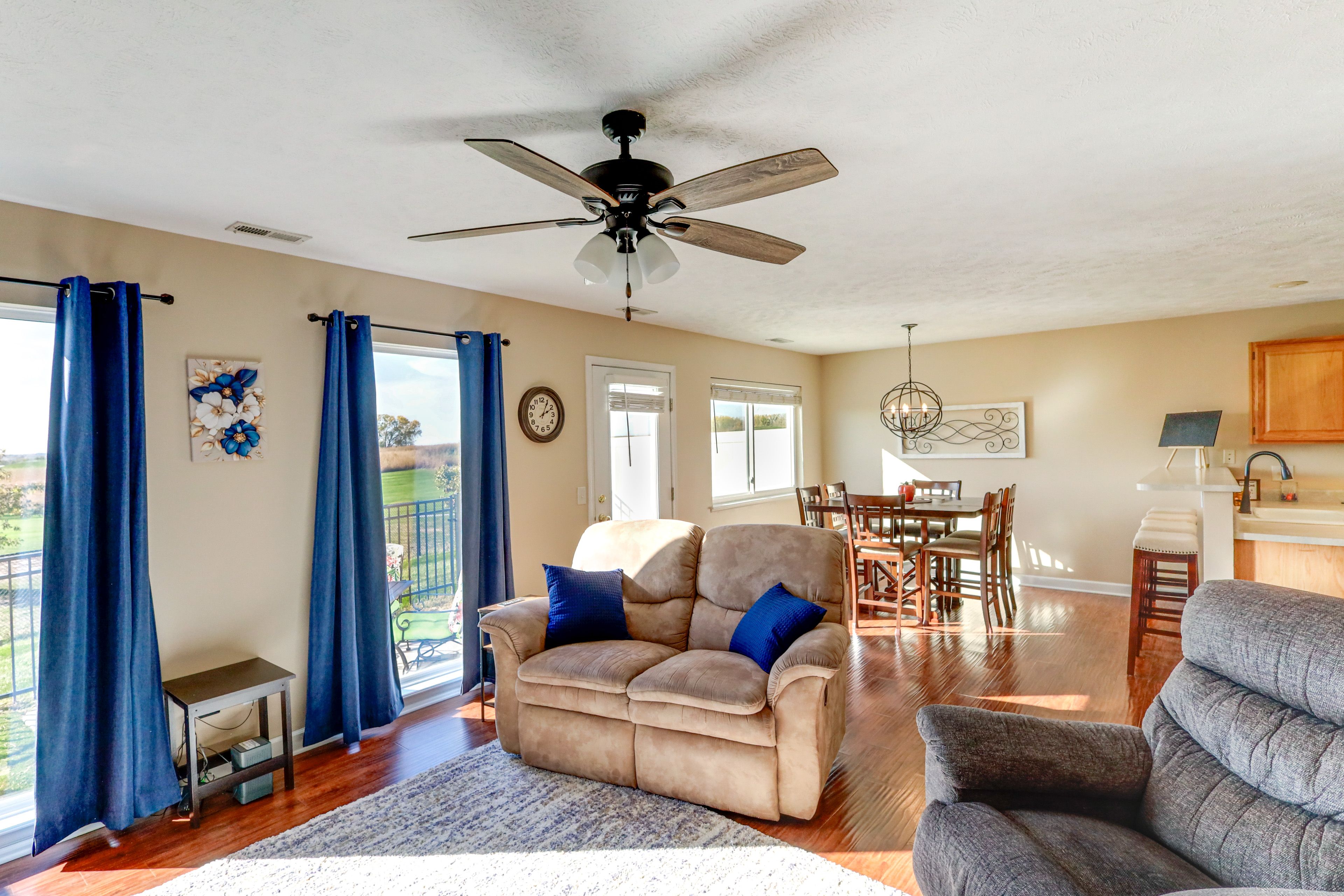 Living Room | 1st Floor | Queen Sleeper Sofa