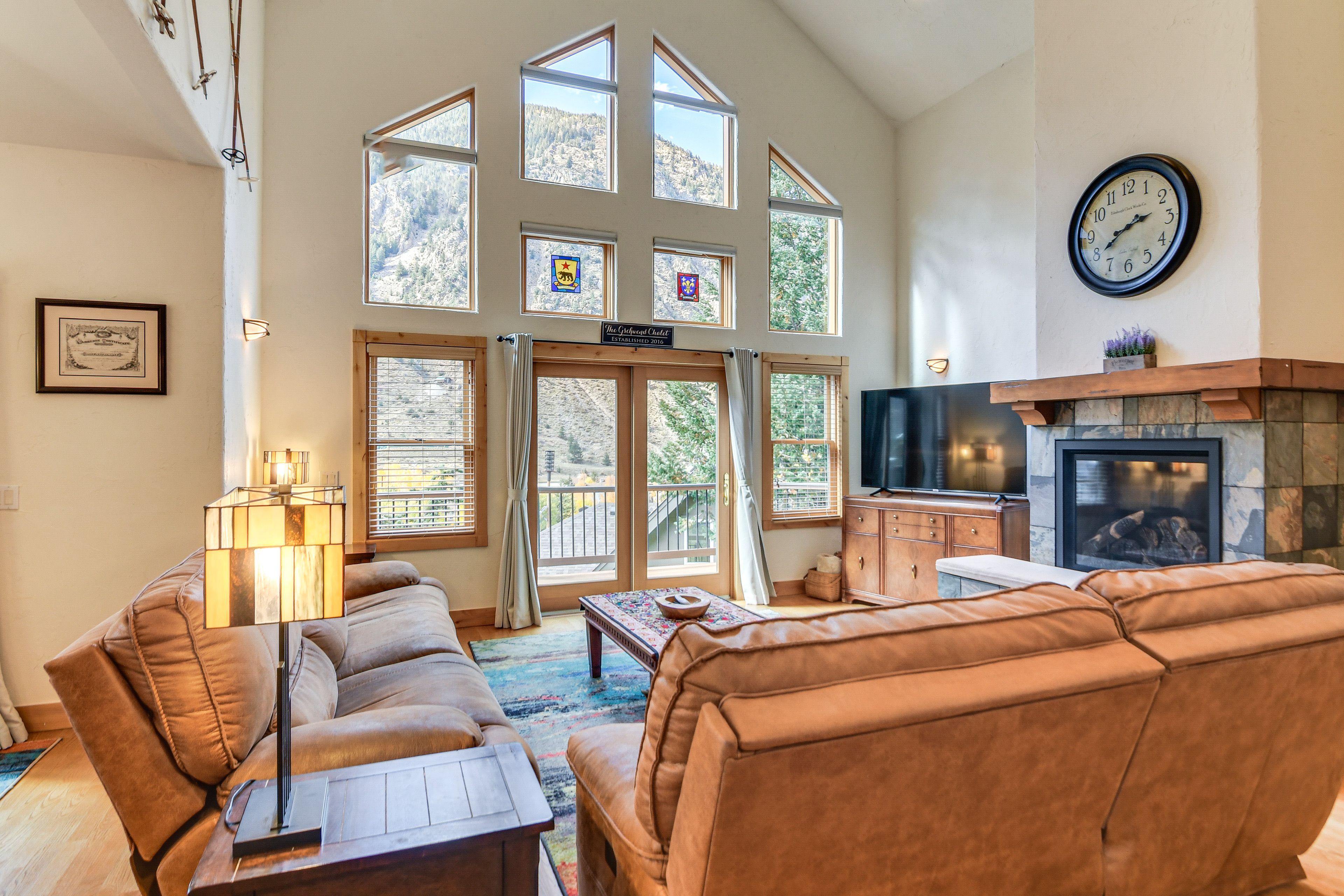 Main Living Area | Smart TV w/ Cable | Gas Fireplace