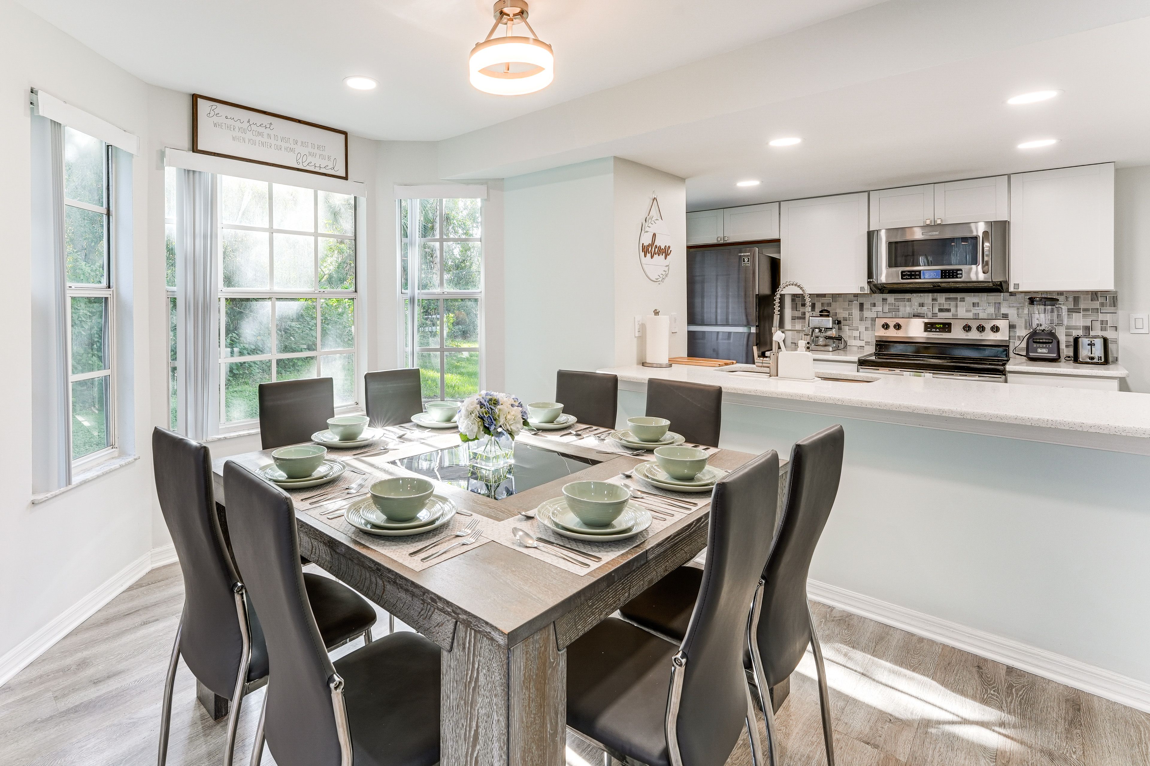 Kitchen & Dining Area | Espresso Machine