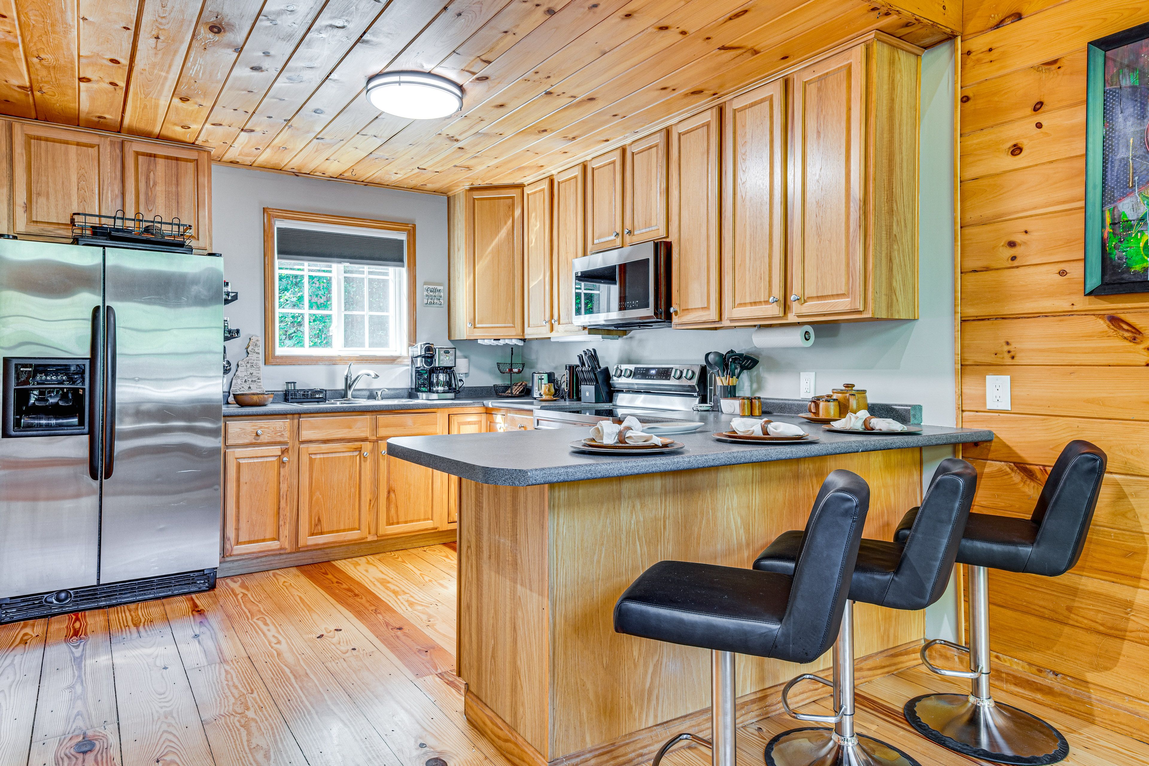 Kitchen | Main Level | Cooking Basics | Dual Coffee Maker | Microwave | Toaster