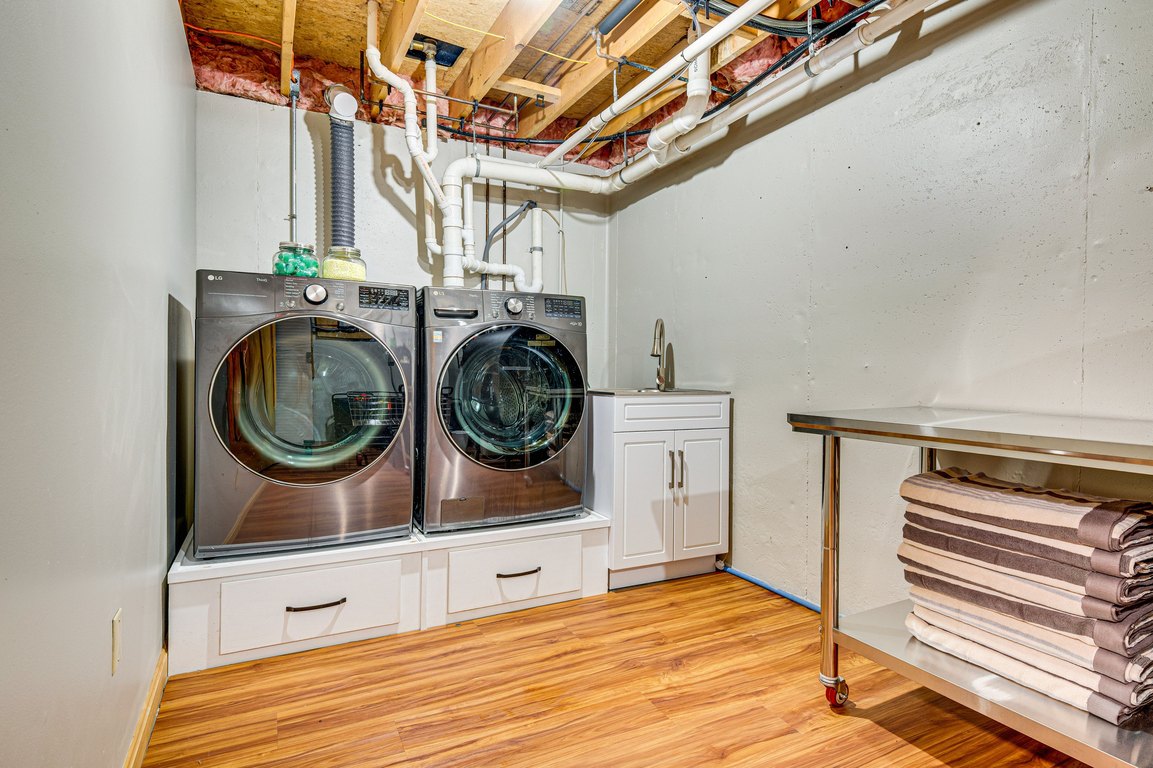 Laundry Area | Lower Level | Washer/Dryer