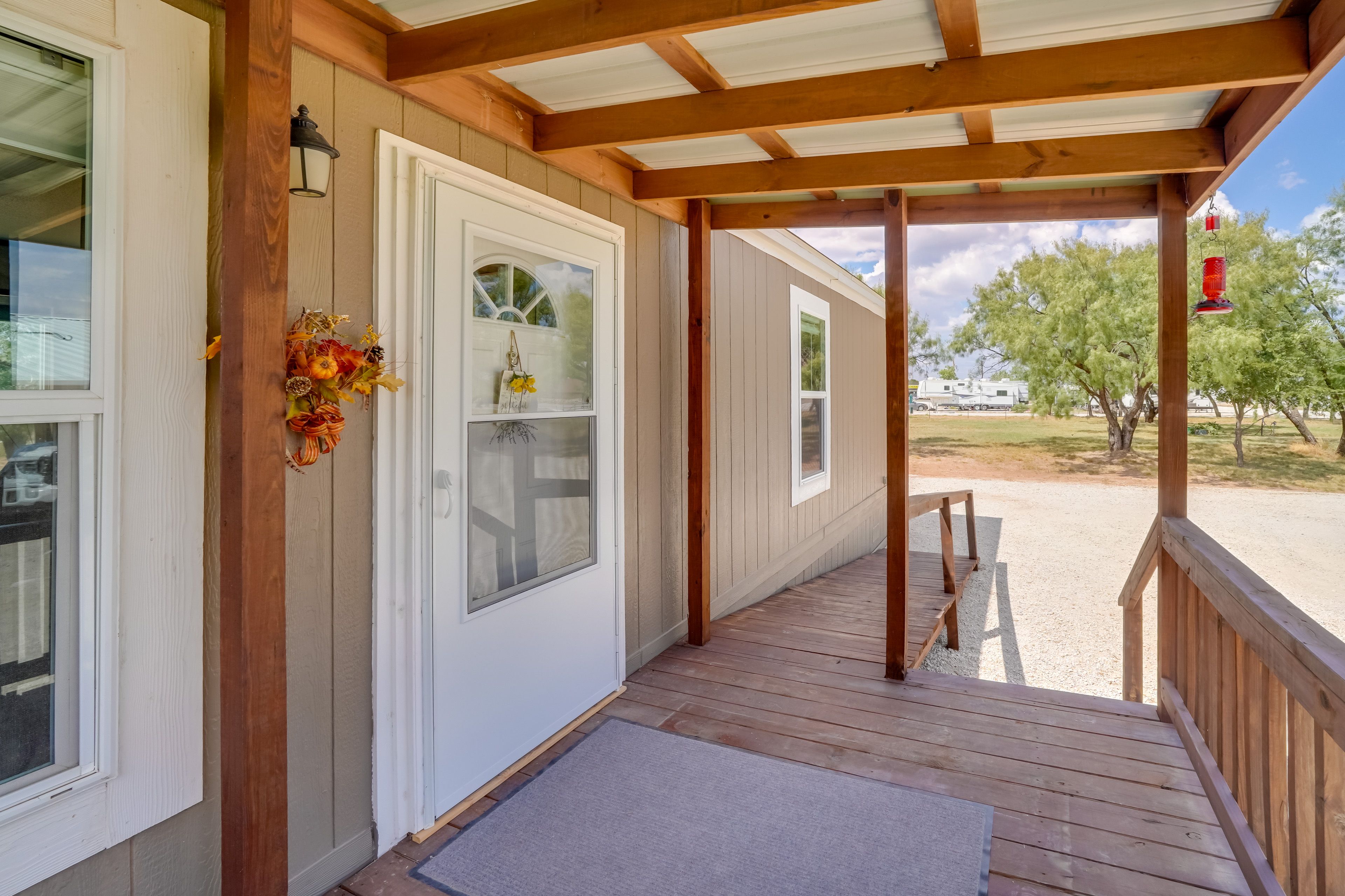 House Exterior | Keyless Entry | Covered Porch w/ Seating