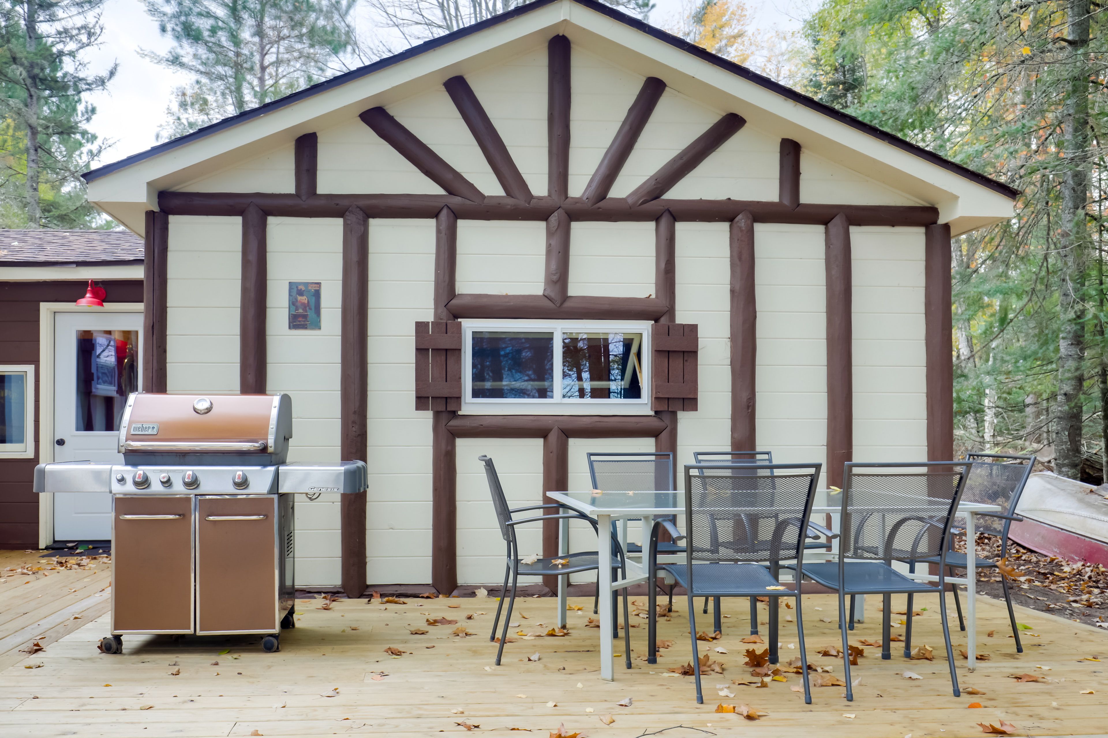 Rear Deck | Outdoor Dining | Gas Grill