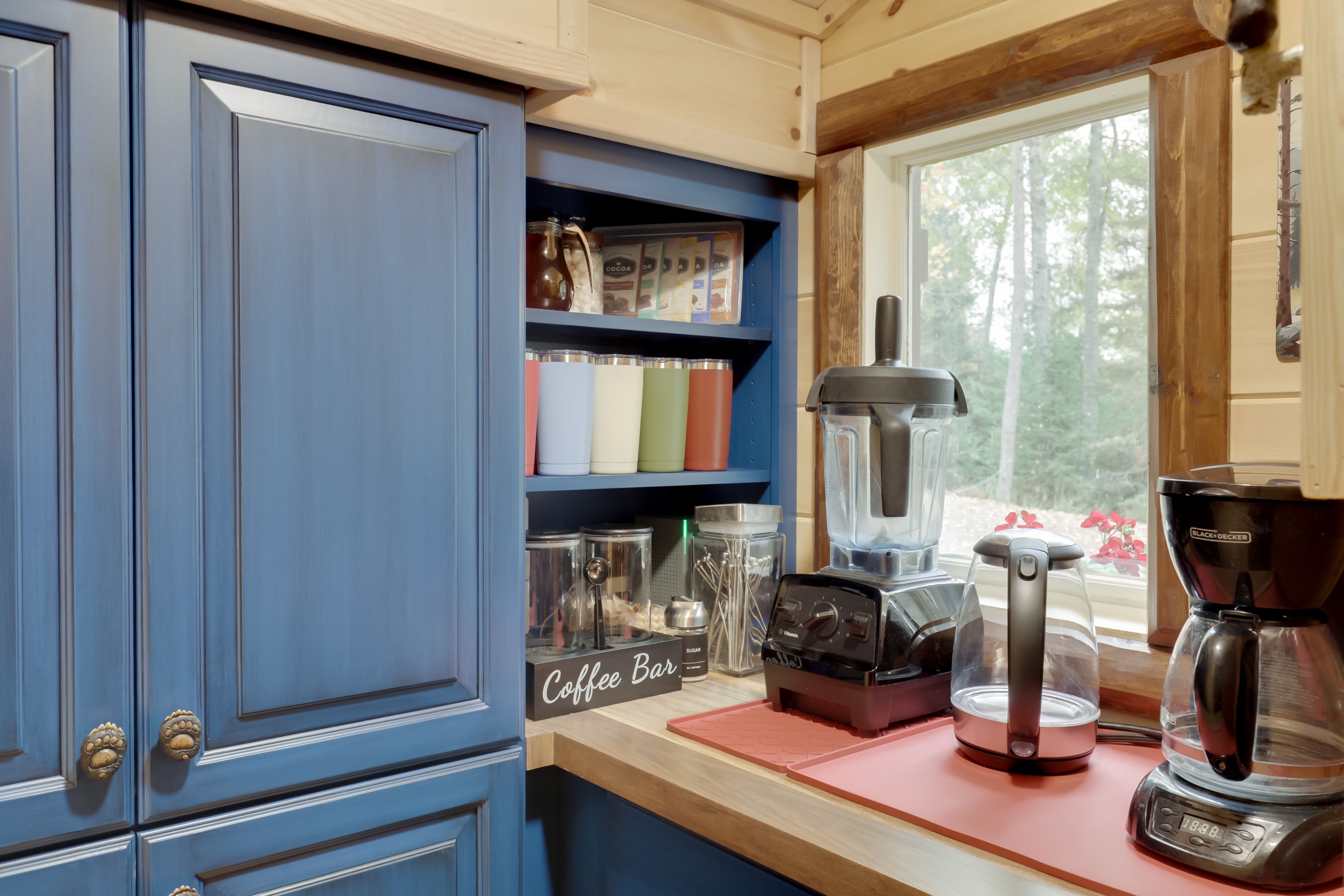 Coffee Bar | Drip Coffee Maker | Tea Kettle