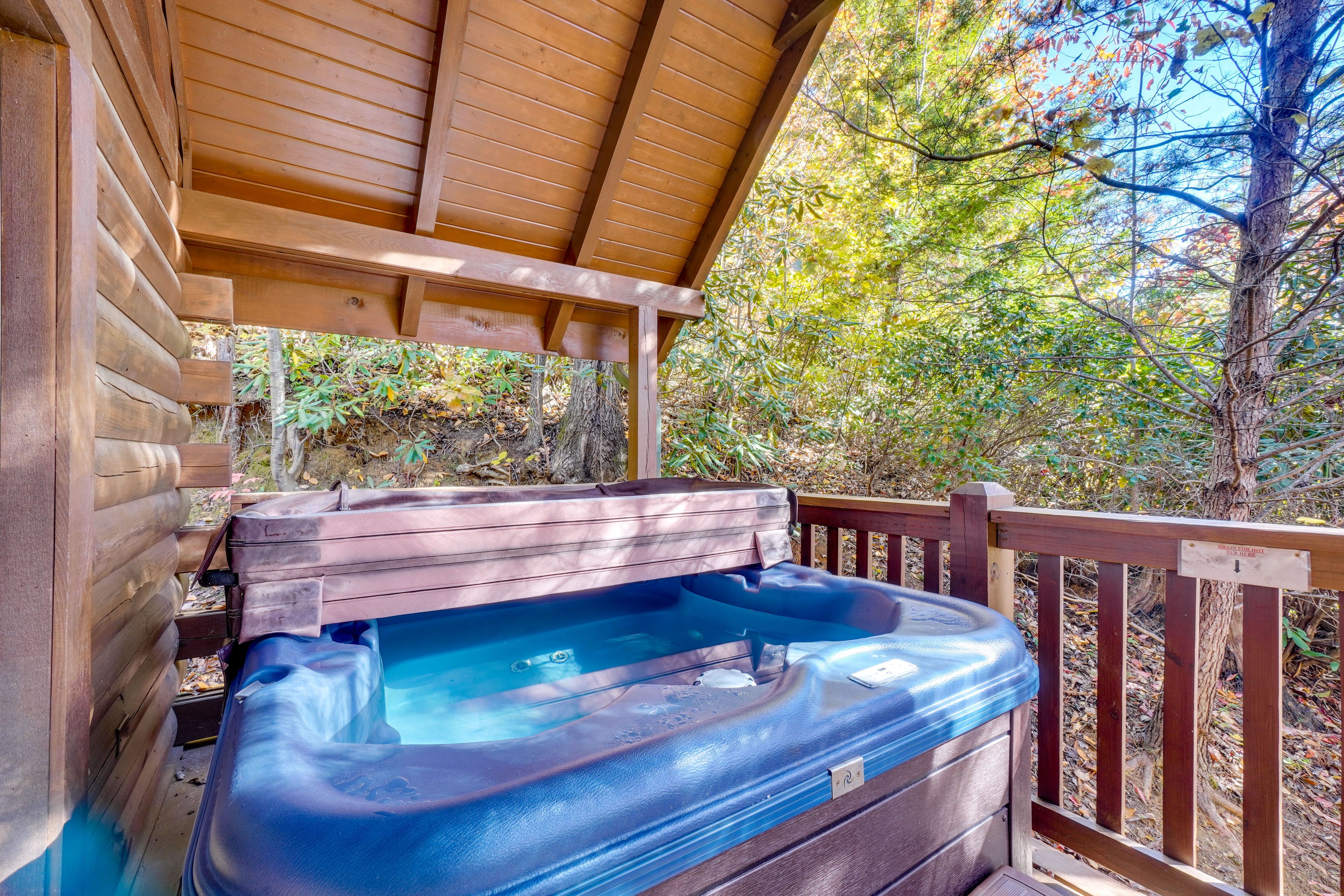 Balcony | Private Hot Tub
