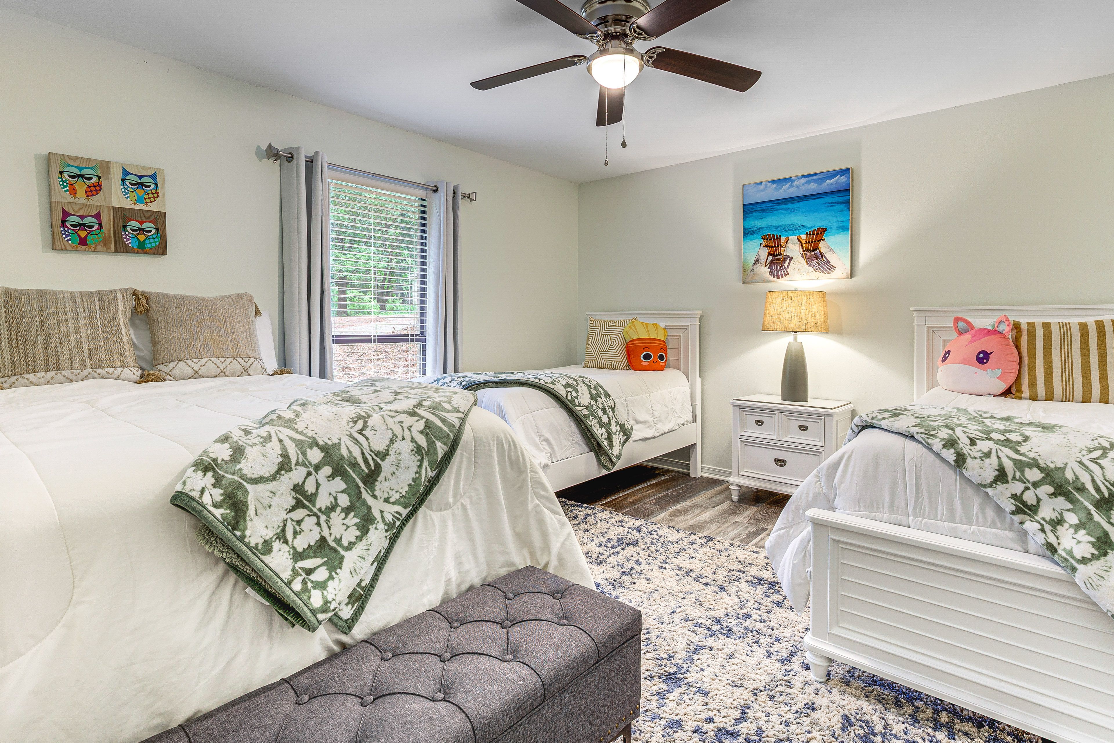 Bedroom 2 | Full Bed | 2 Twin Beds