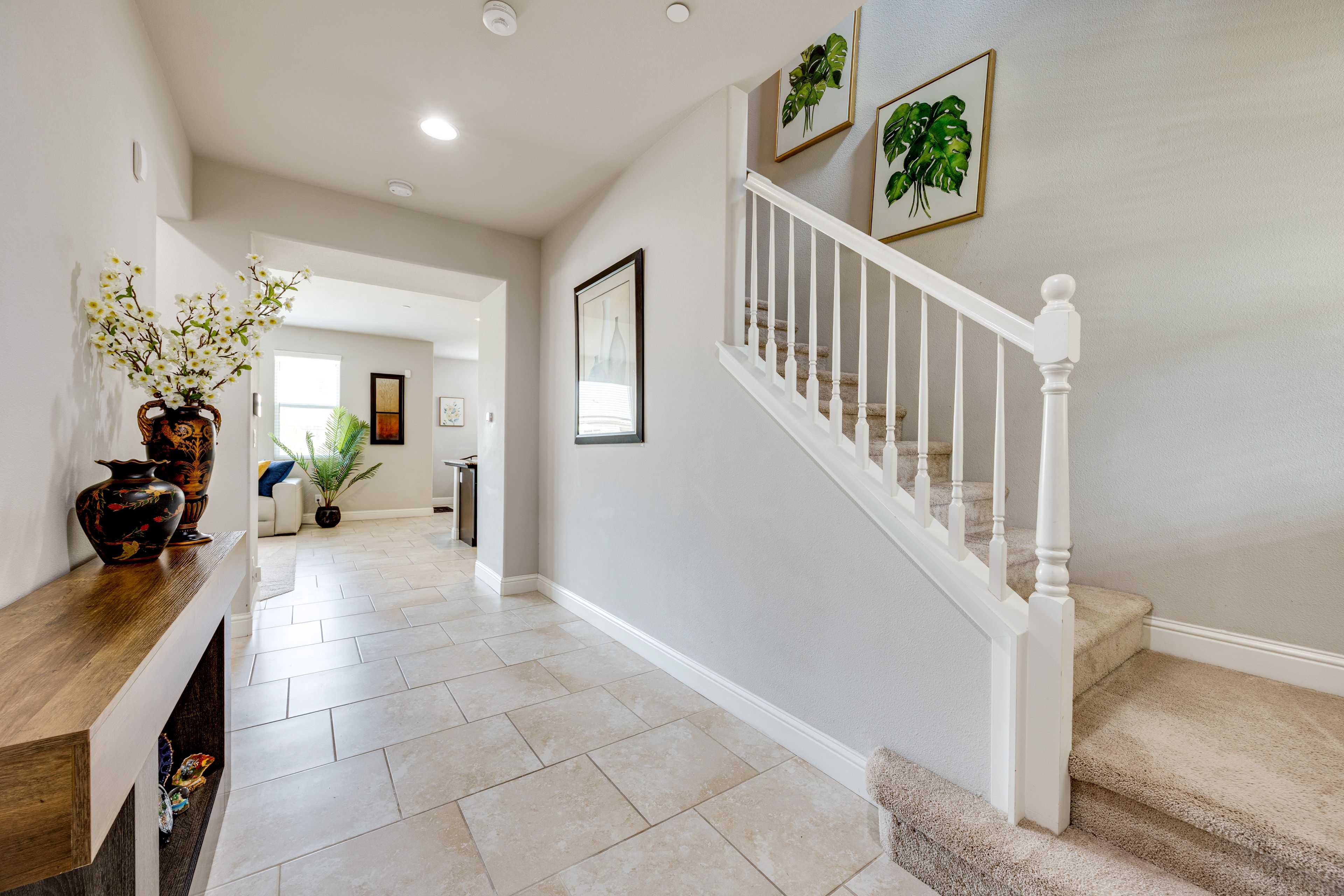 Stairs to Access 2nd Floor