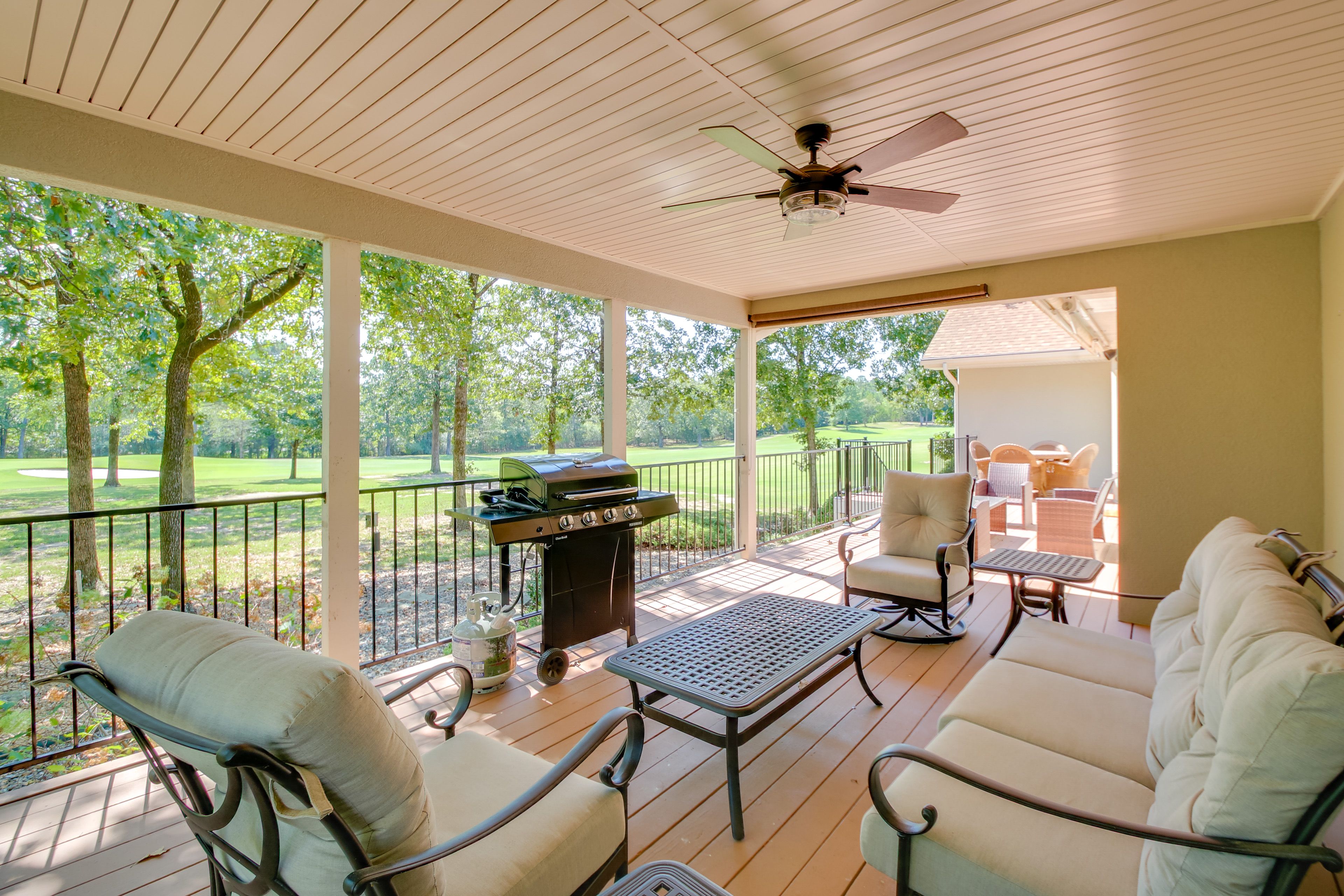 Hot Springs Village Vacation Rental | 3BR | 2.5BA | Small Step to Enter