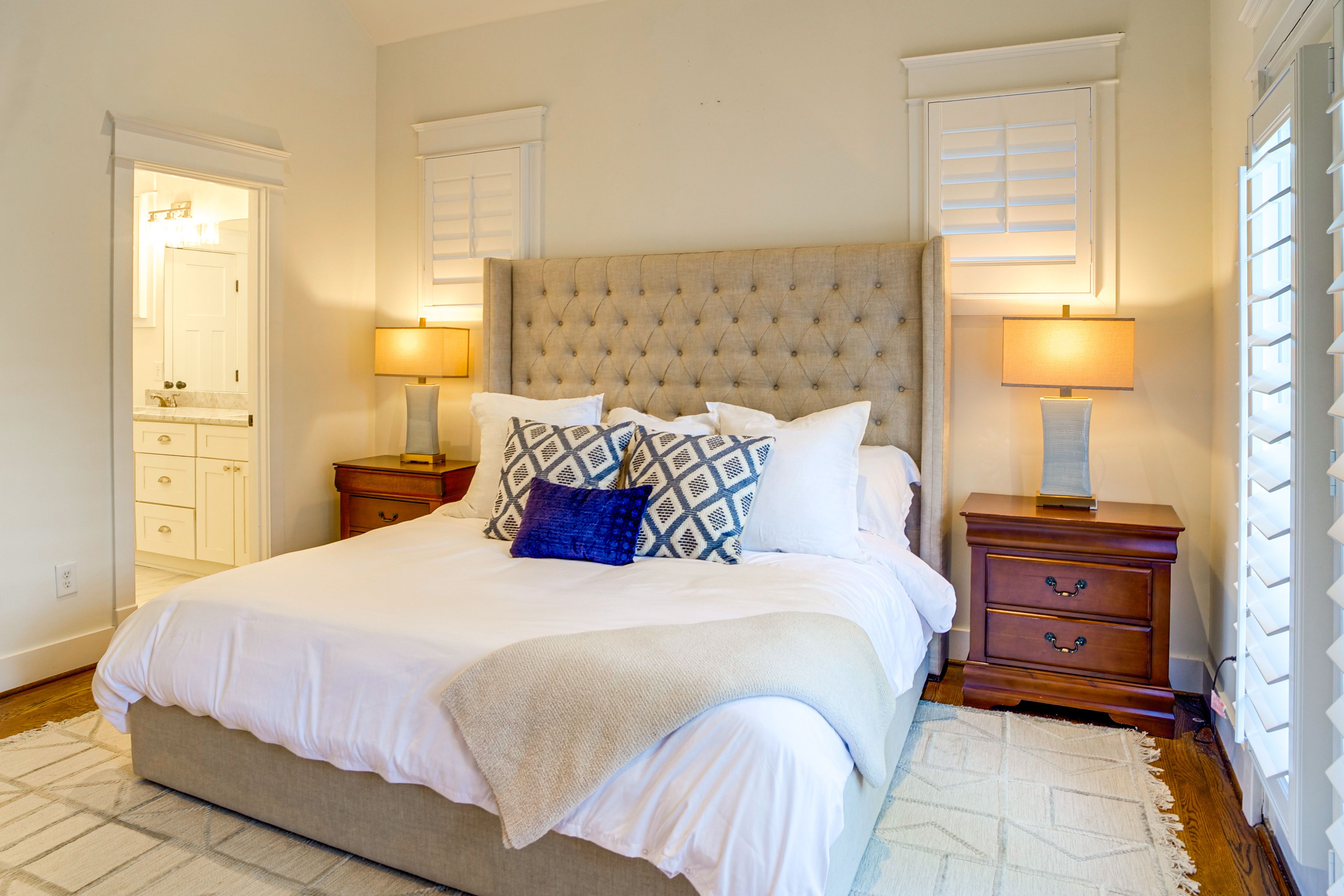 Bedroom 2 | 2nd Floor | King Bed | Linens Provided