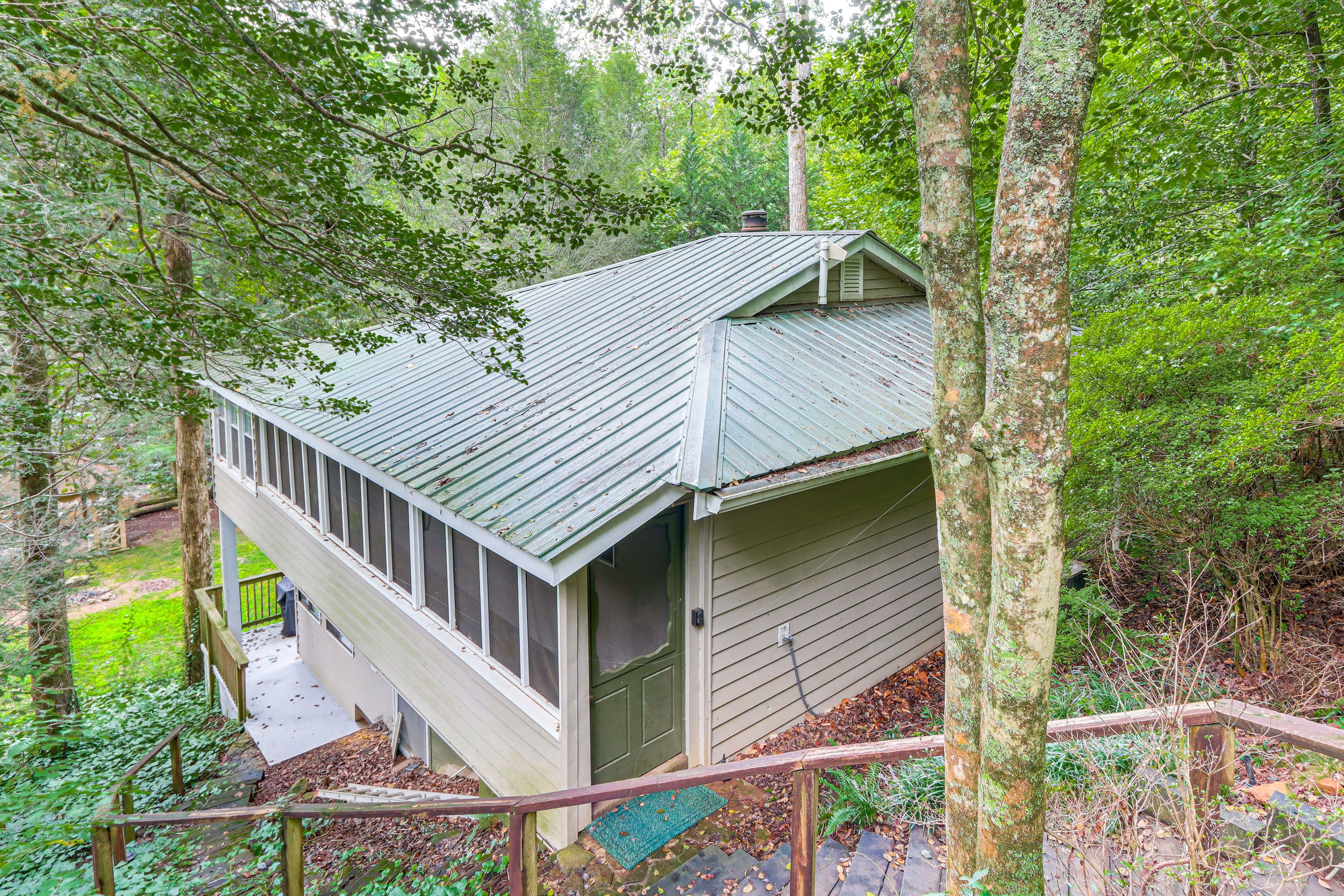 Stairs to Front Entrance