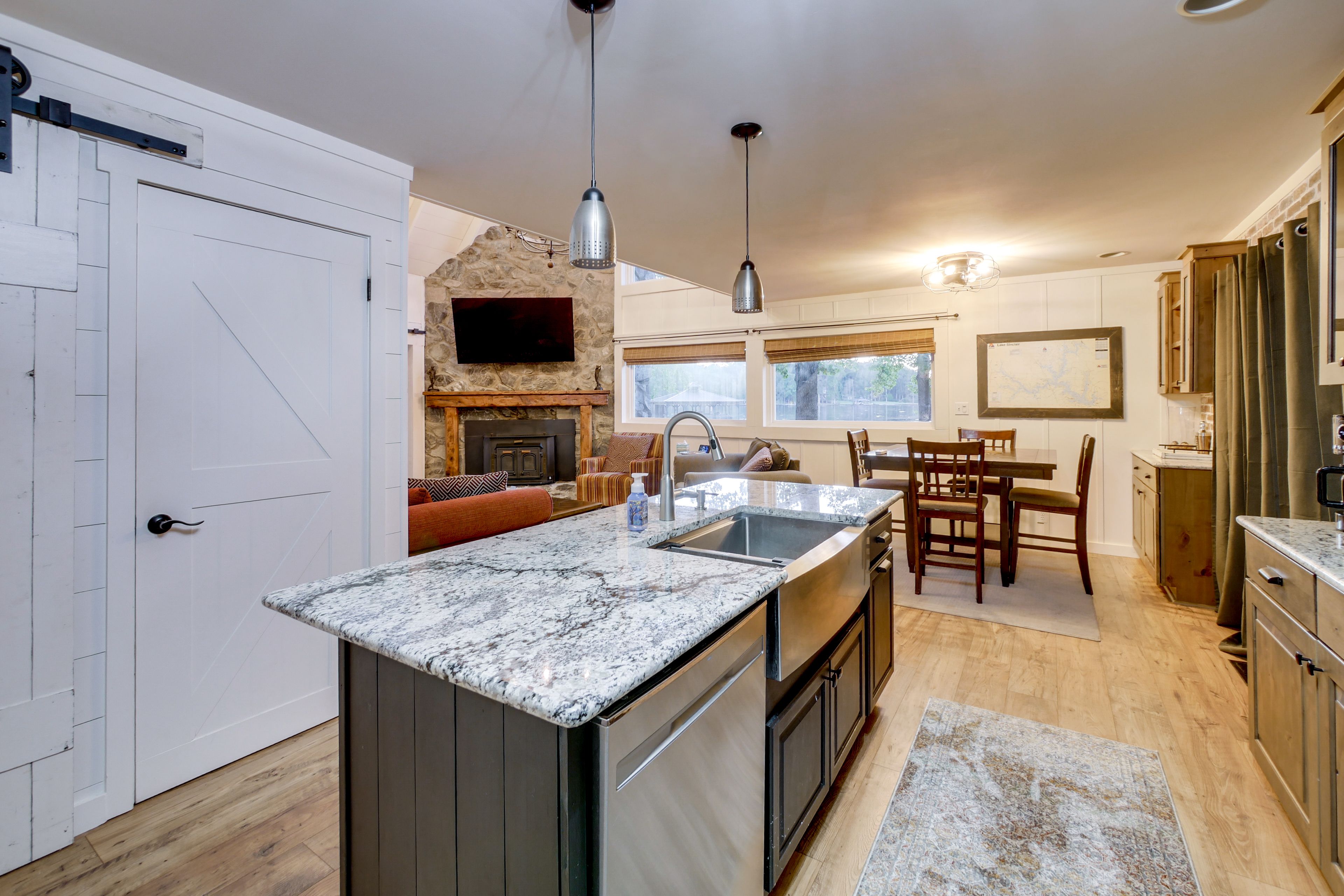 Property Interior | 2-Story Home | Multiple Living Spaces