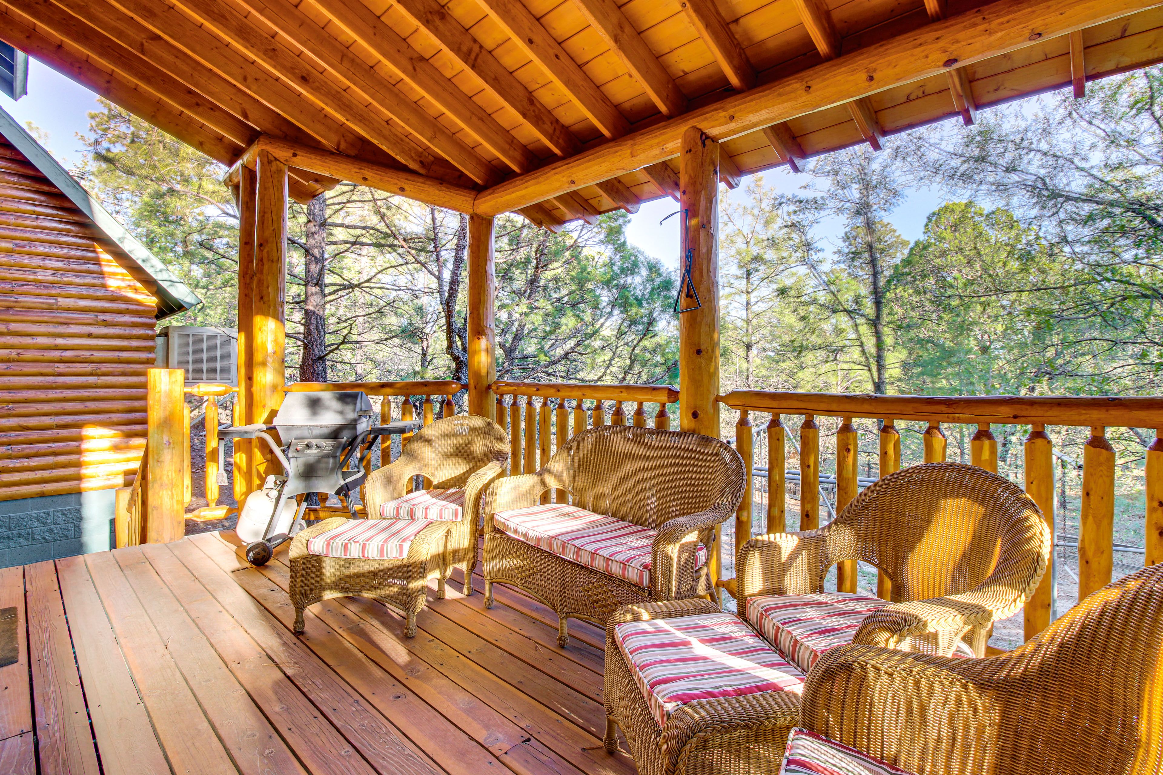 Covered Deck | Gas Grill | Lounge Seating