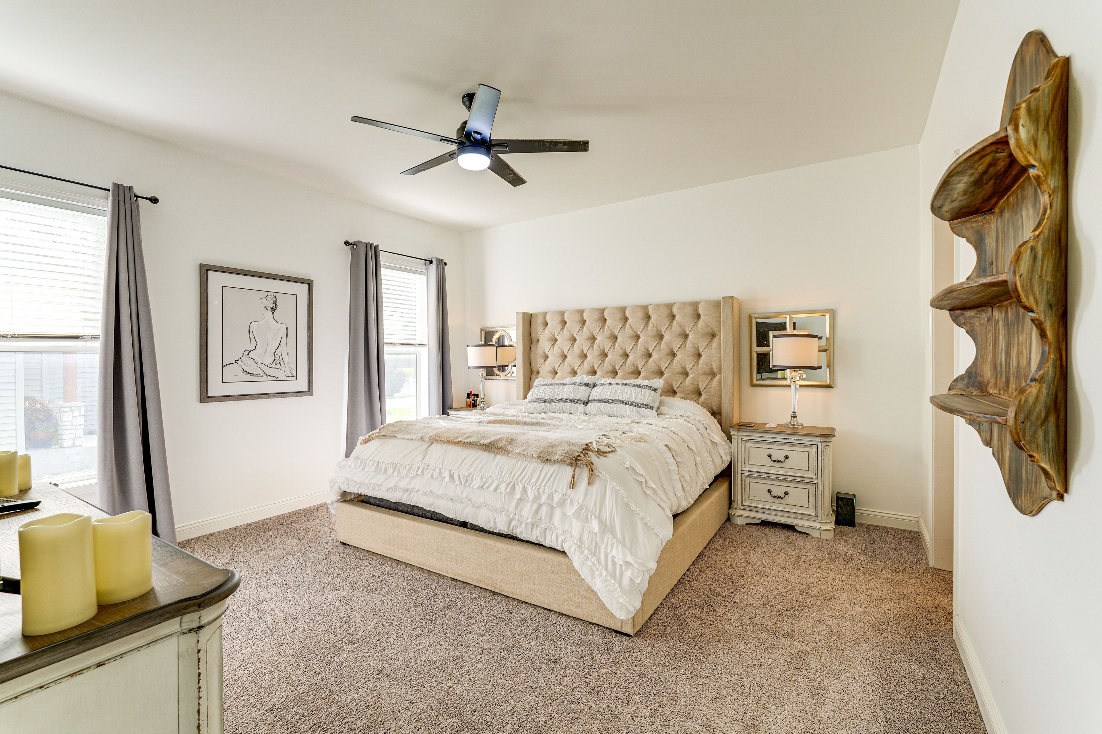 Bedroom 1 | King Bed | Smart TV | 1st Floor