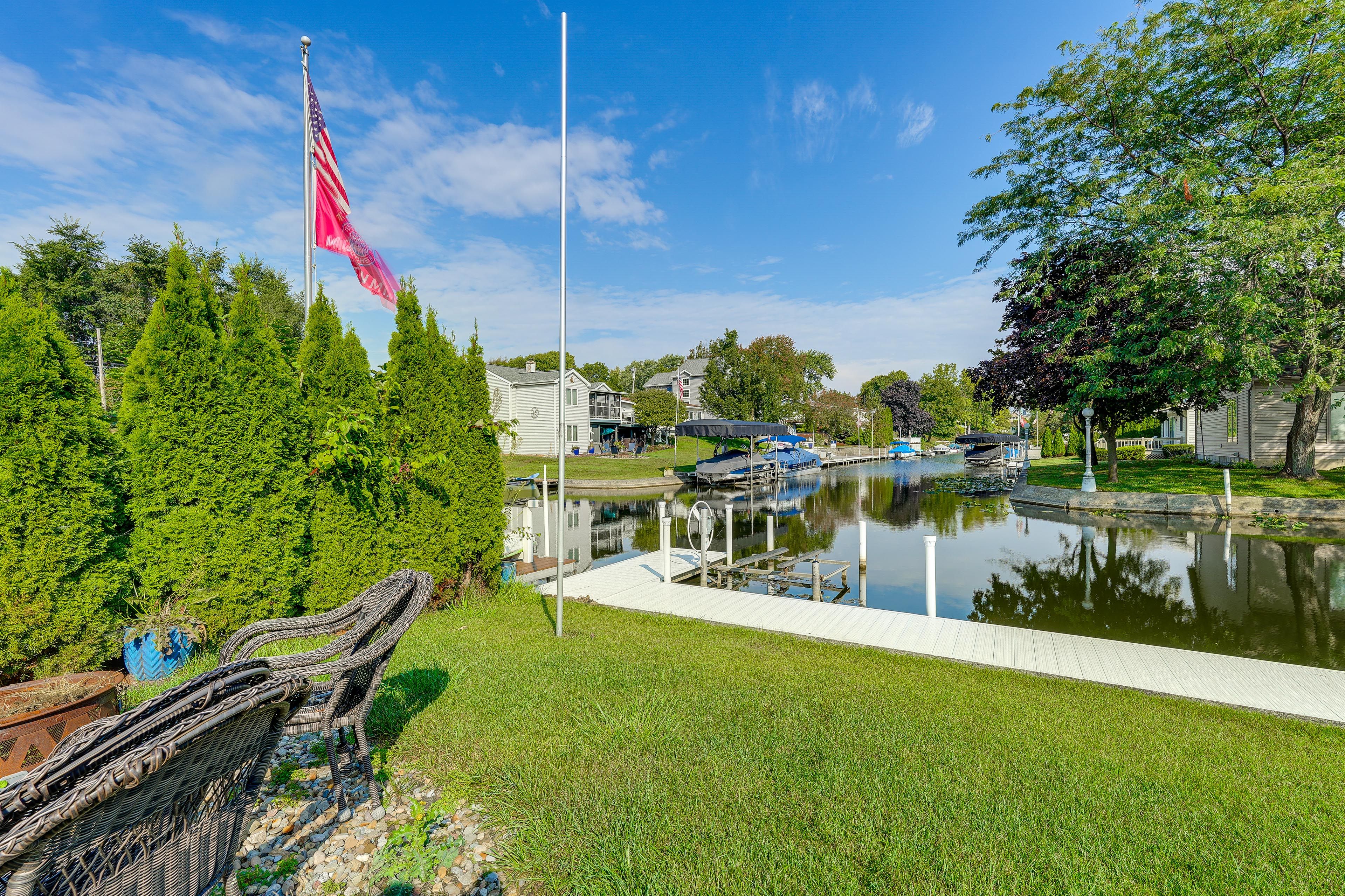 House Exterior | Private Boat Dock | Canal Views & Lake Access