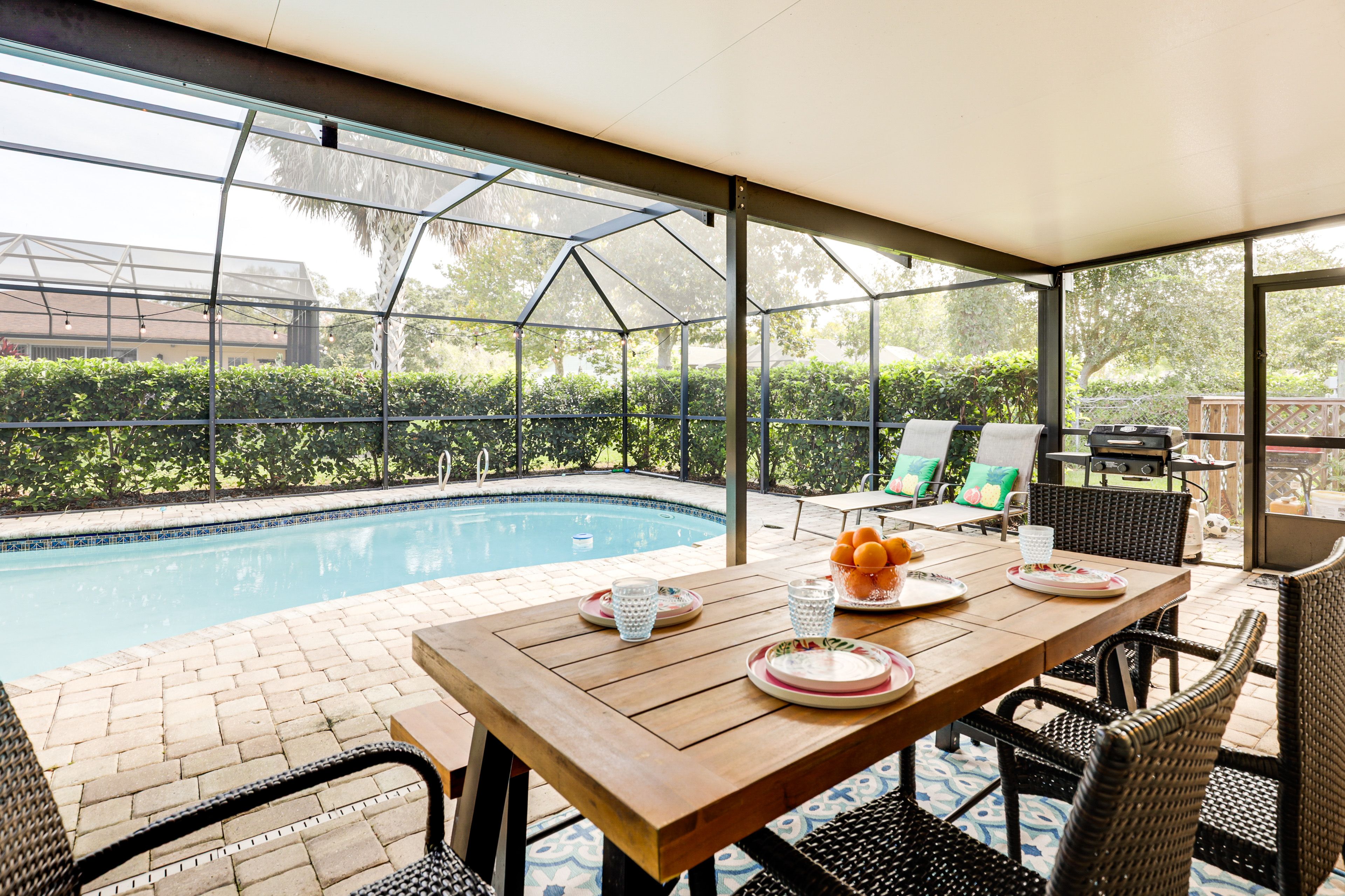 Palm Coast Vacation Rental | 3BR | 2BA | 1,400 Sq Ft | 1 Step To Enter