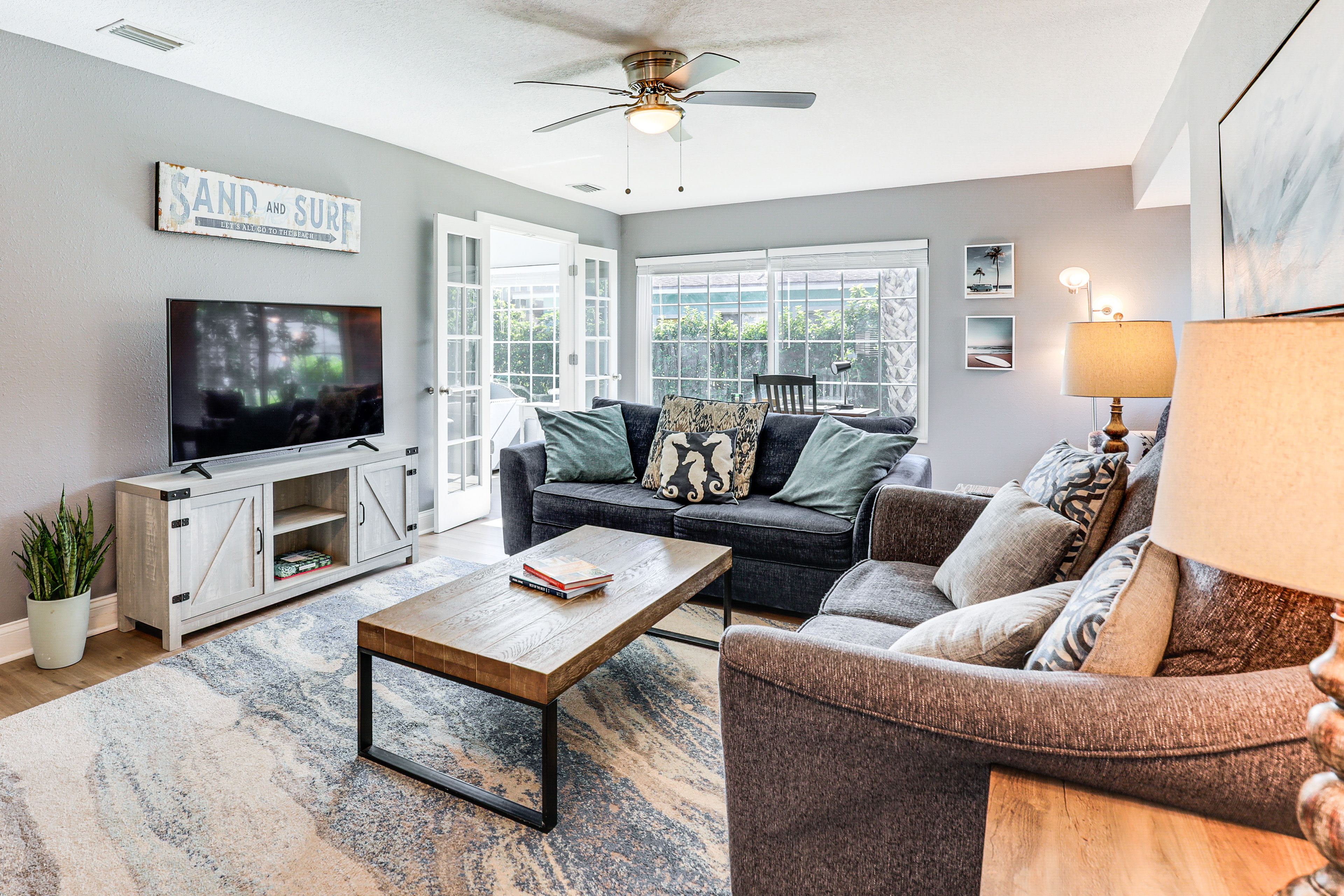 Living Room | Laptop-Friendly Workspace