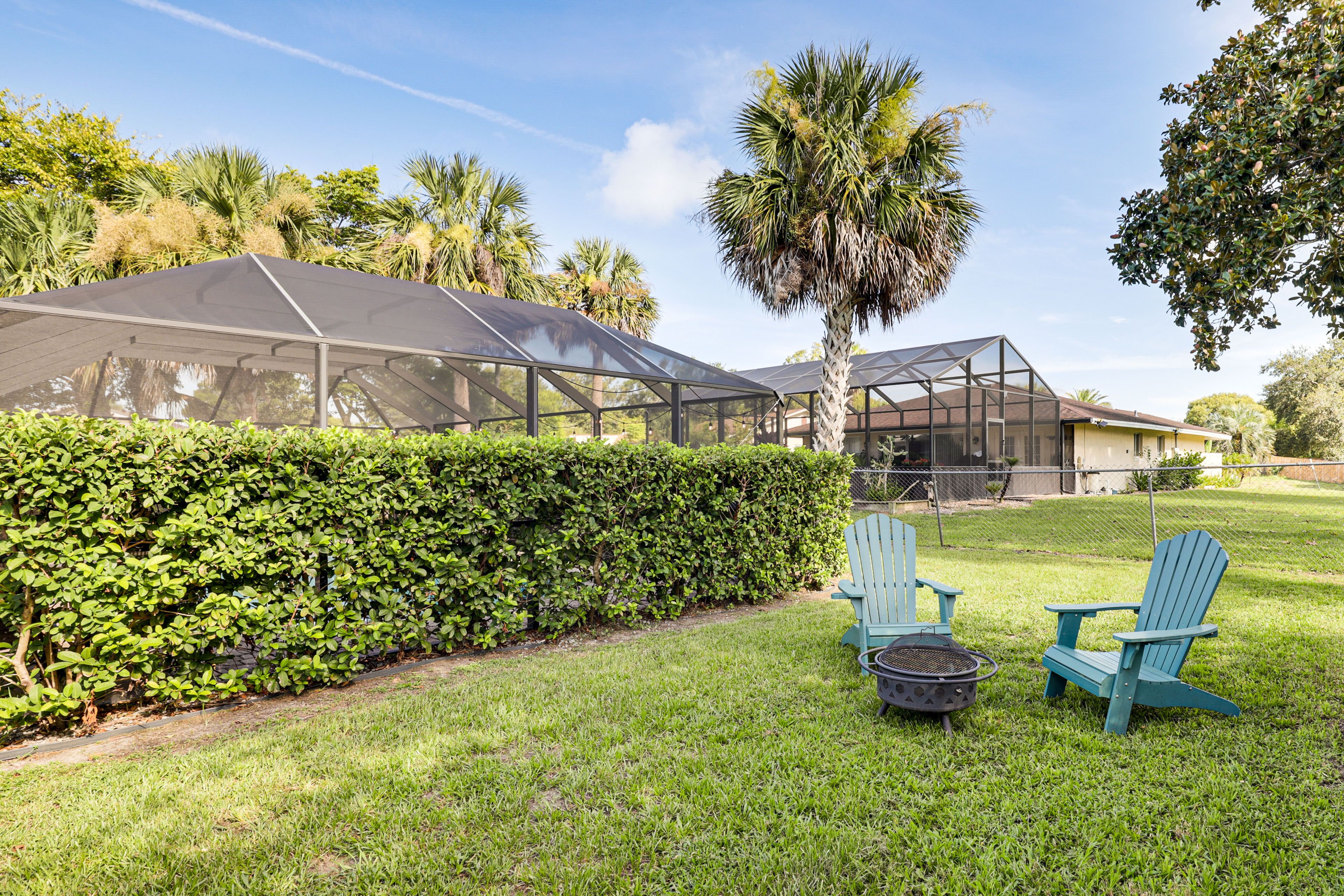 Fenced-In Yard | Wood-Burning Fire Pit