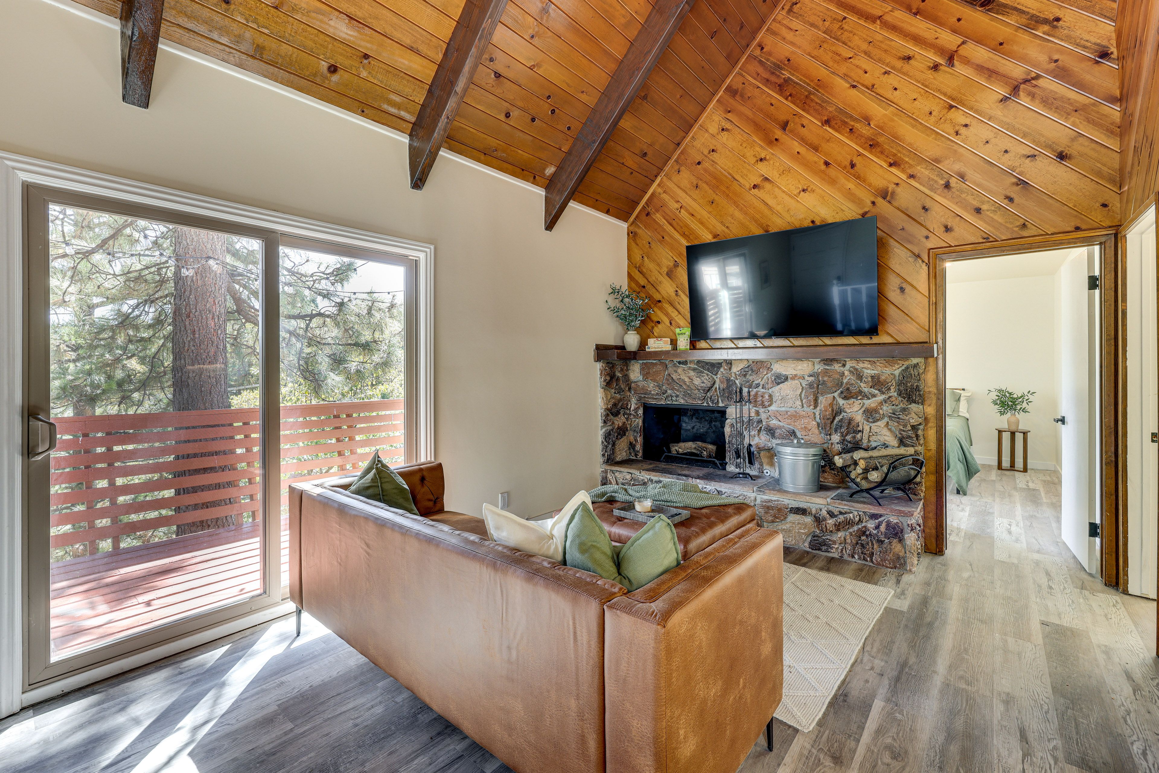 Interior | 2-Level Cabin | Self Check-In