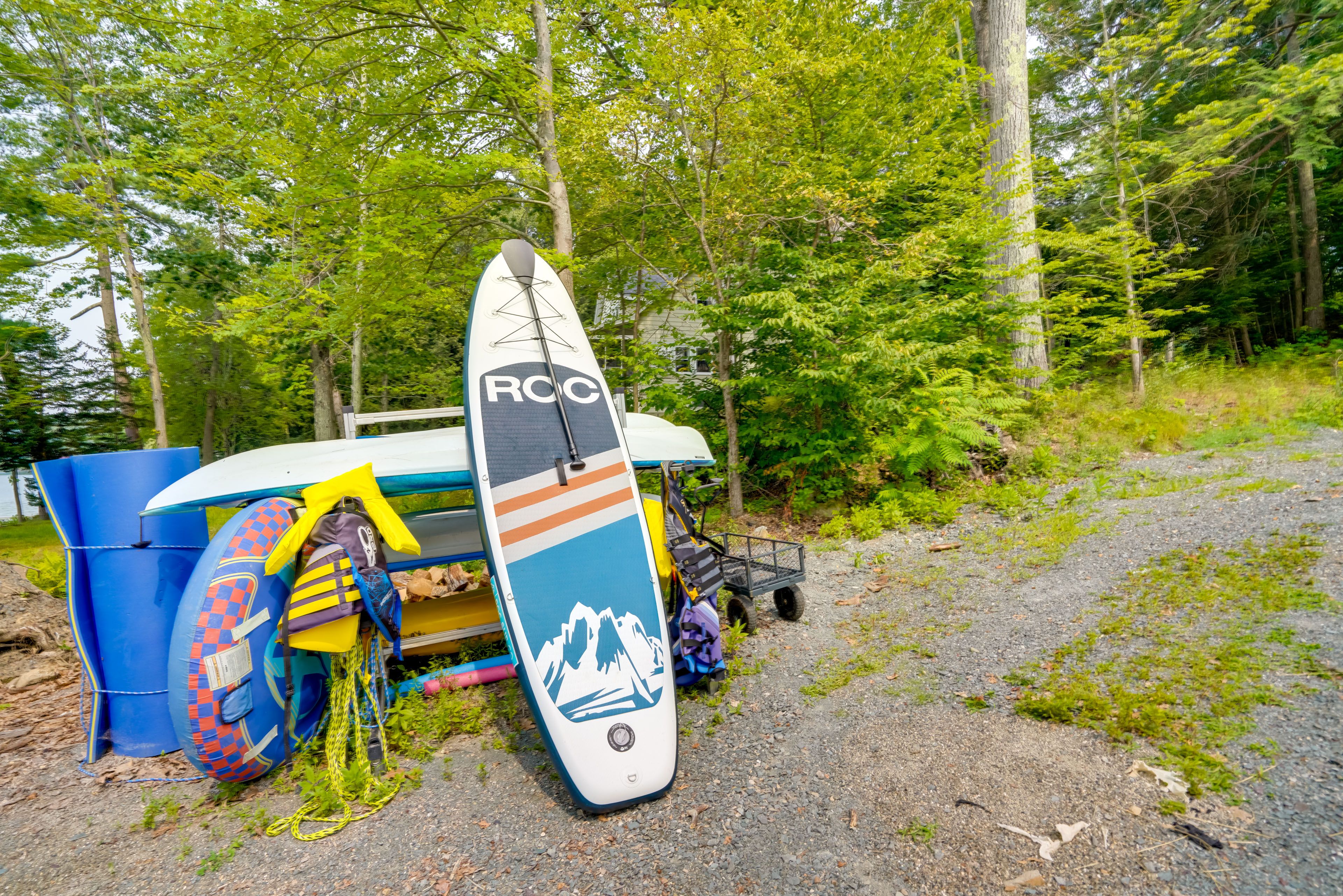 Kayaks & Paddleboards Provided