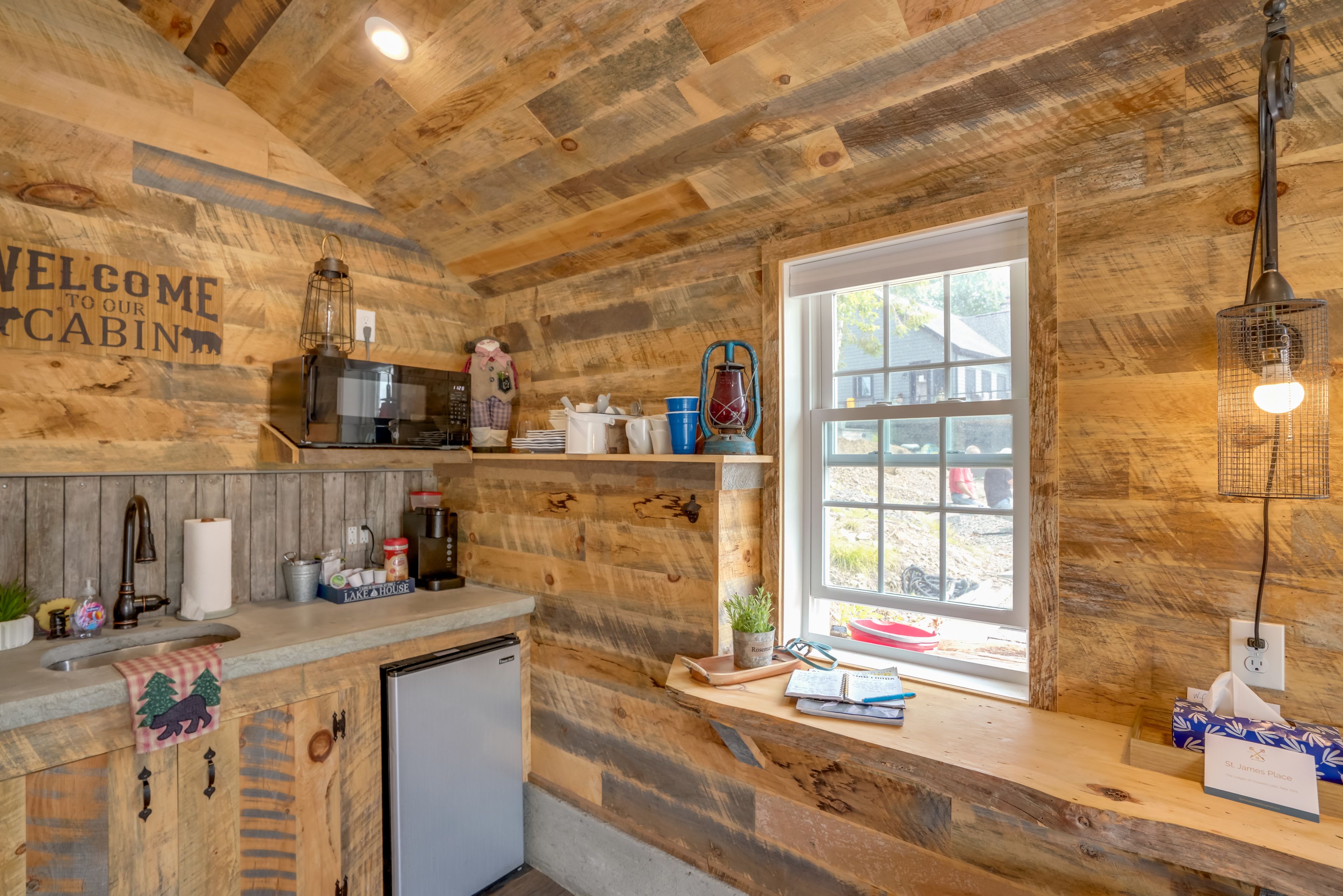 Kitchenette | Keurig Coffee Maker | Microwave | Refrigerator