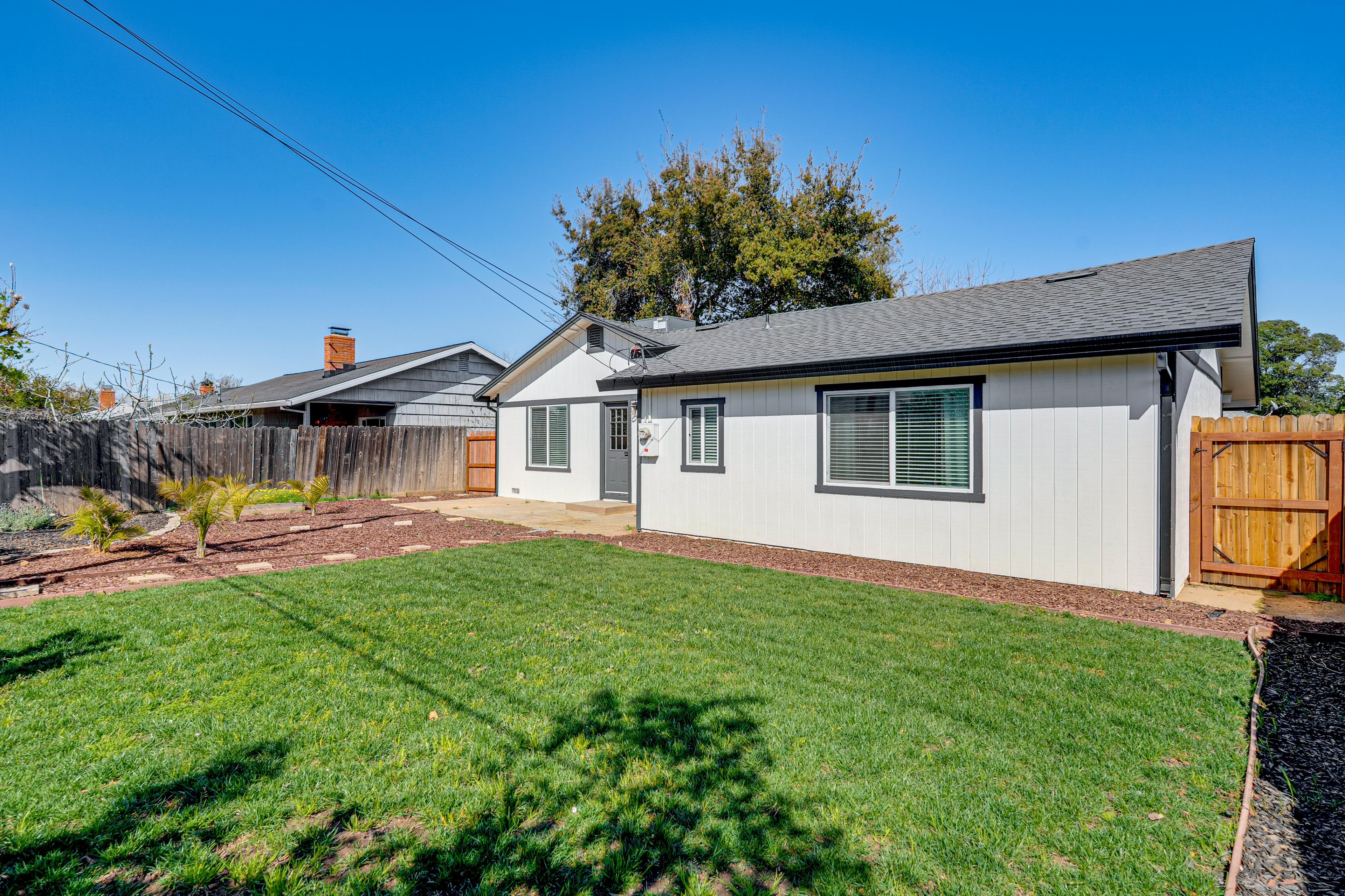 Fully Fenced Backyard