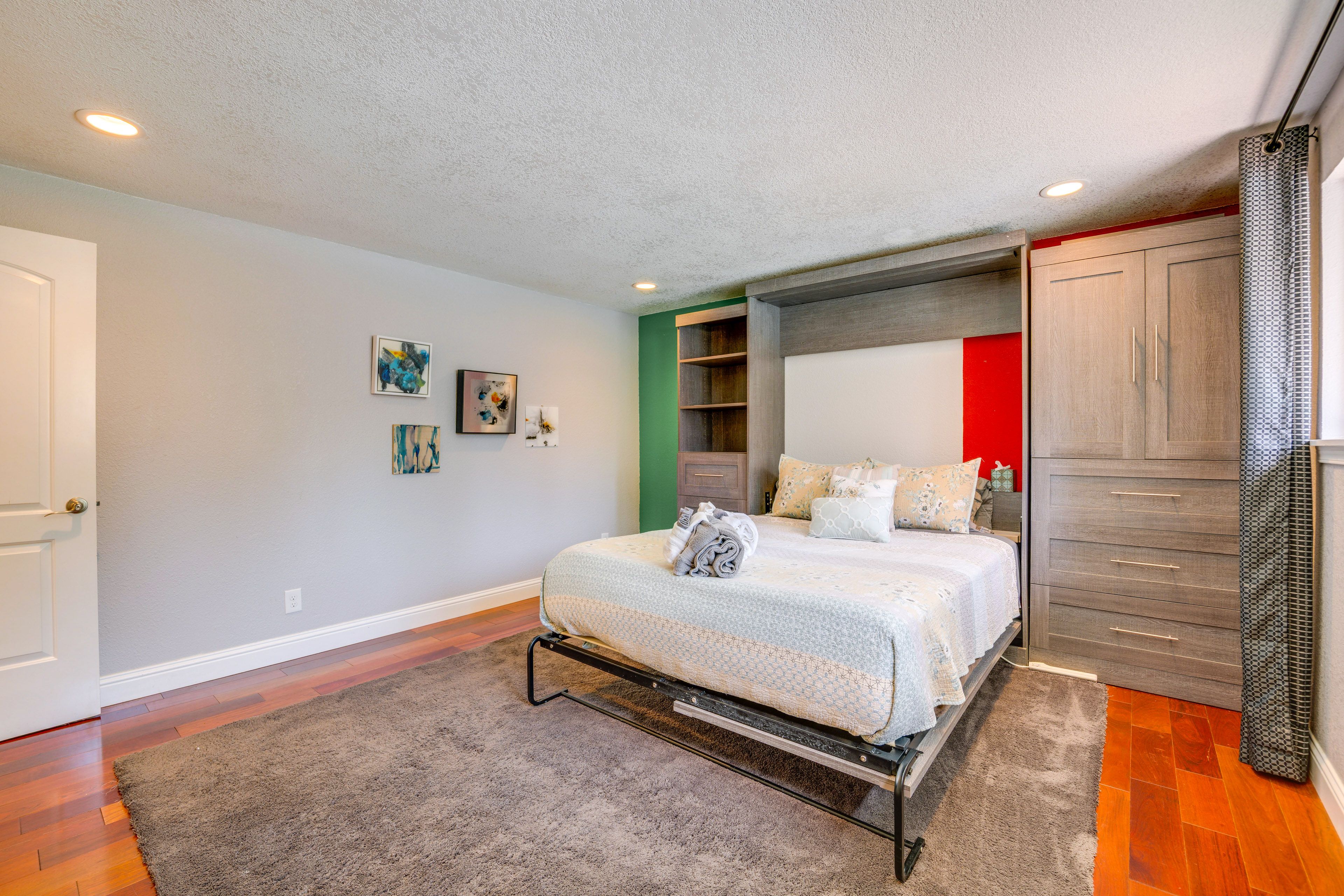 Bedroom 3 | 1st Floor | Full Murphy Bed