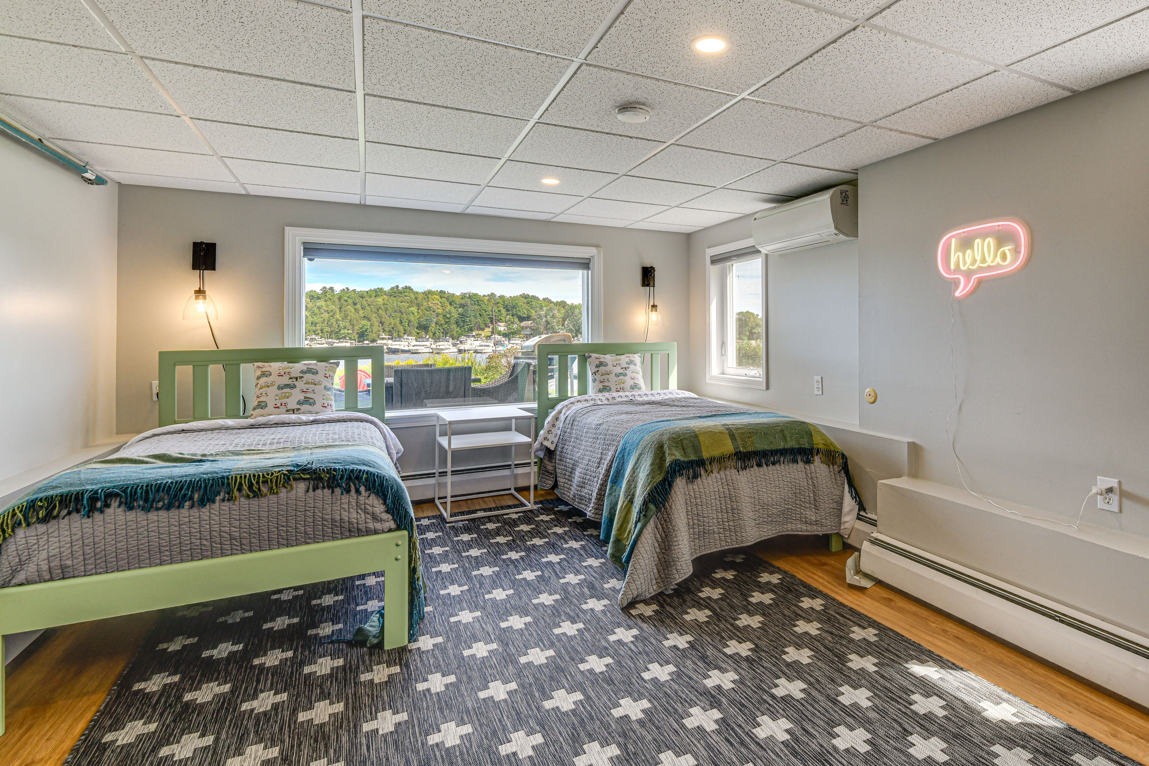 Bedroom 3 | Lower Level | 2 Twin Beds | Twin Bunk Bed