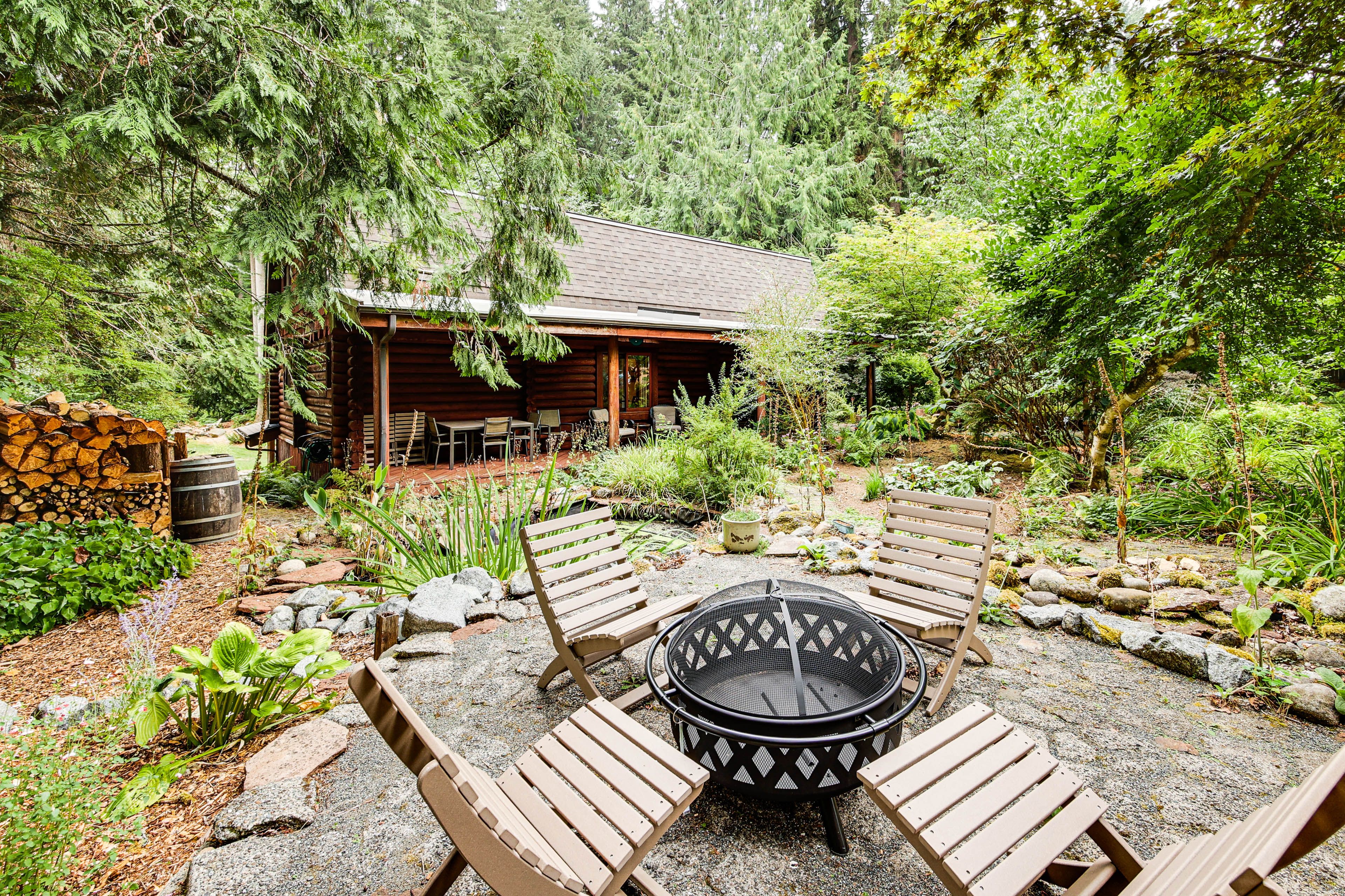 Property Exterior | 2-Story Cabin w/ Basement