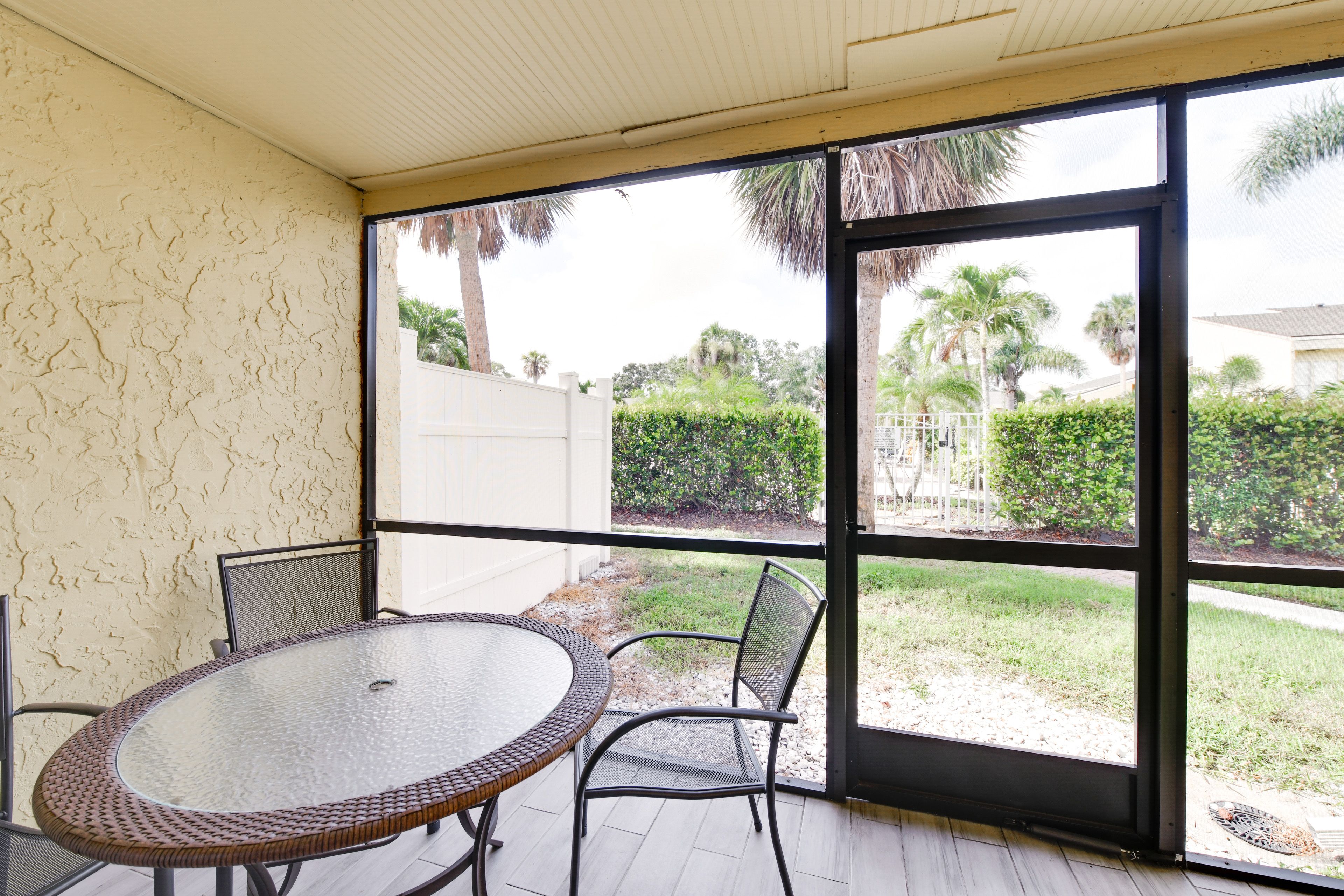 Screened Porch | Access via Living Room