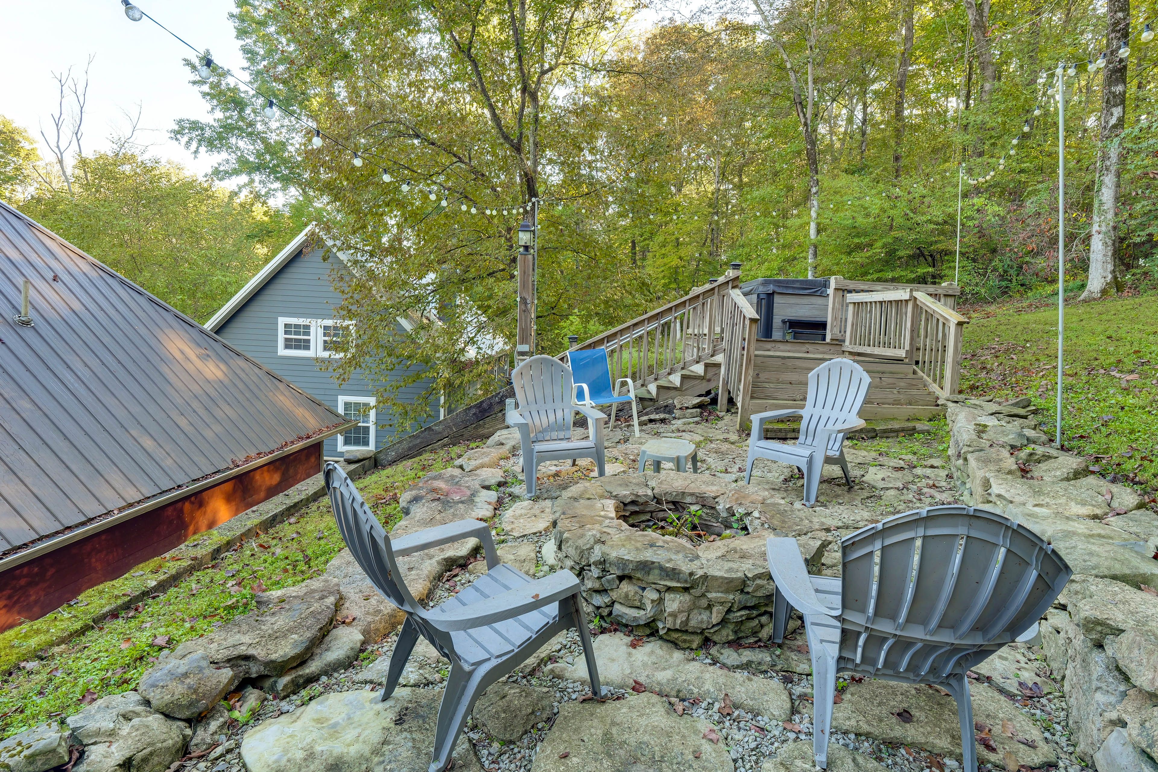 Fire Pit | Outdoor Seating | Hot Tub