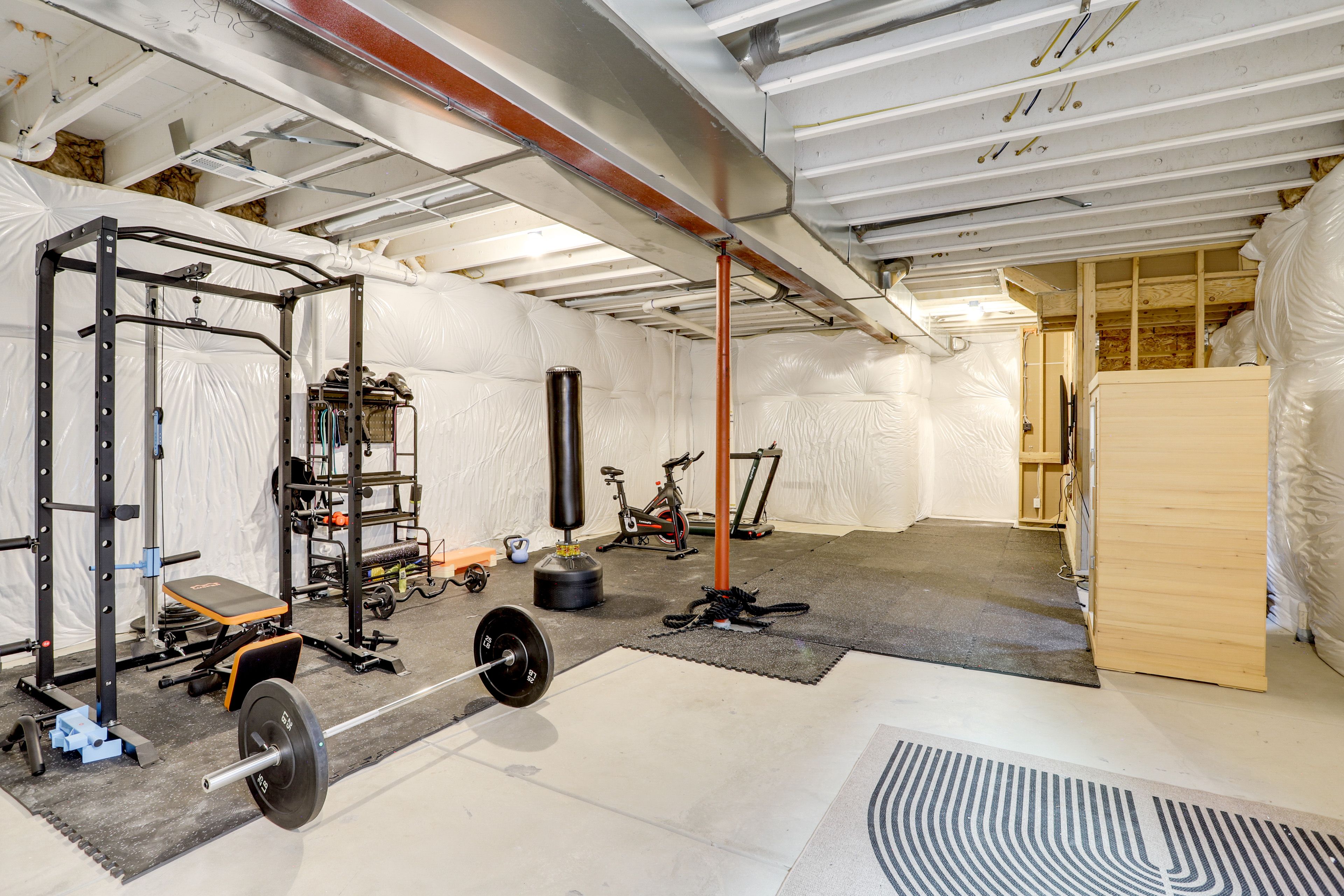 Home Gym | Basement Floor