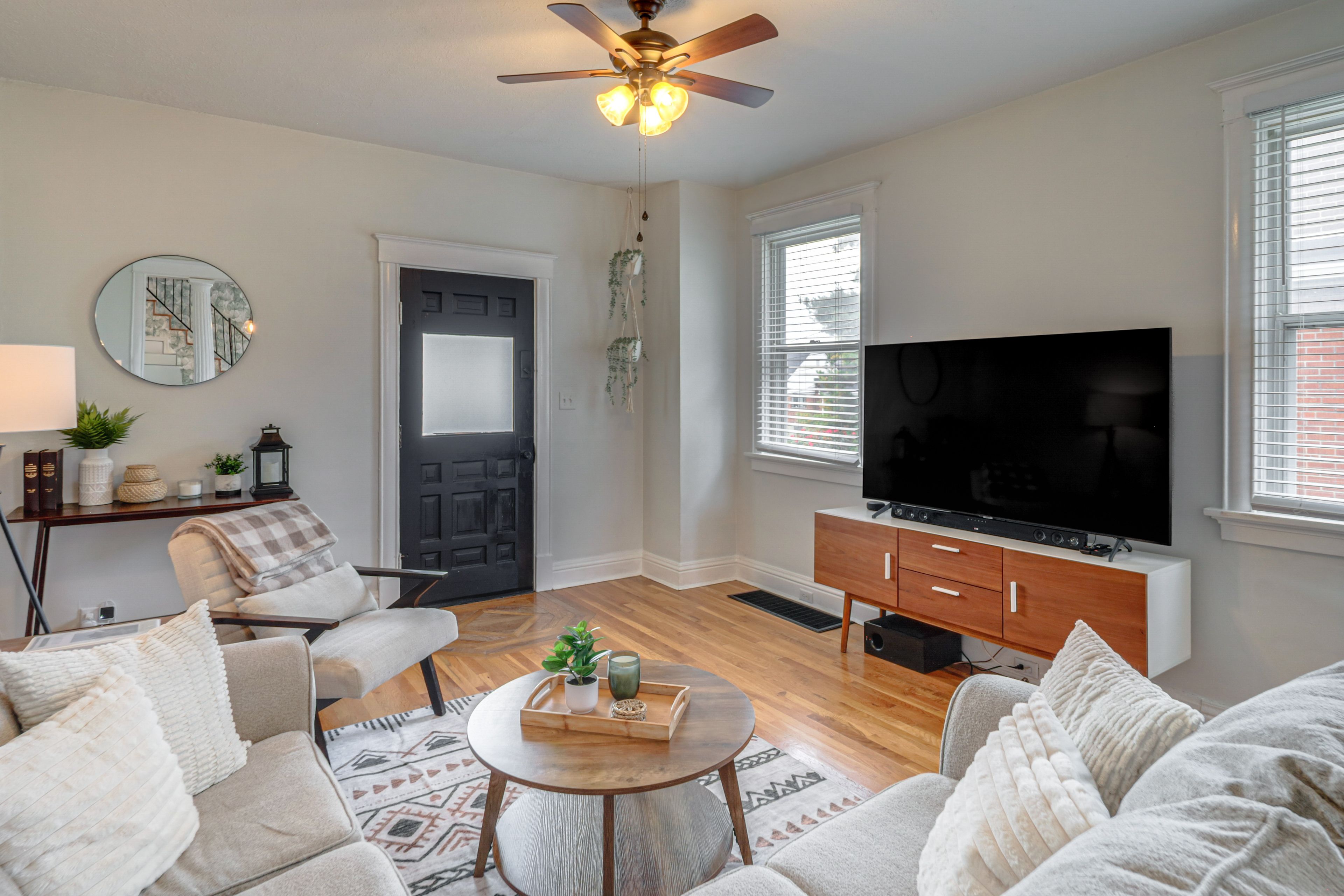 Living Room | 1st Floor | Central A/C & Heat | Free WiFi