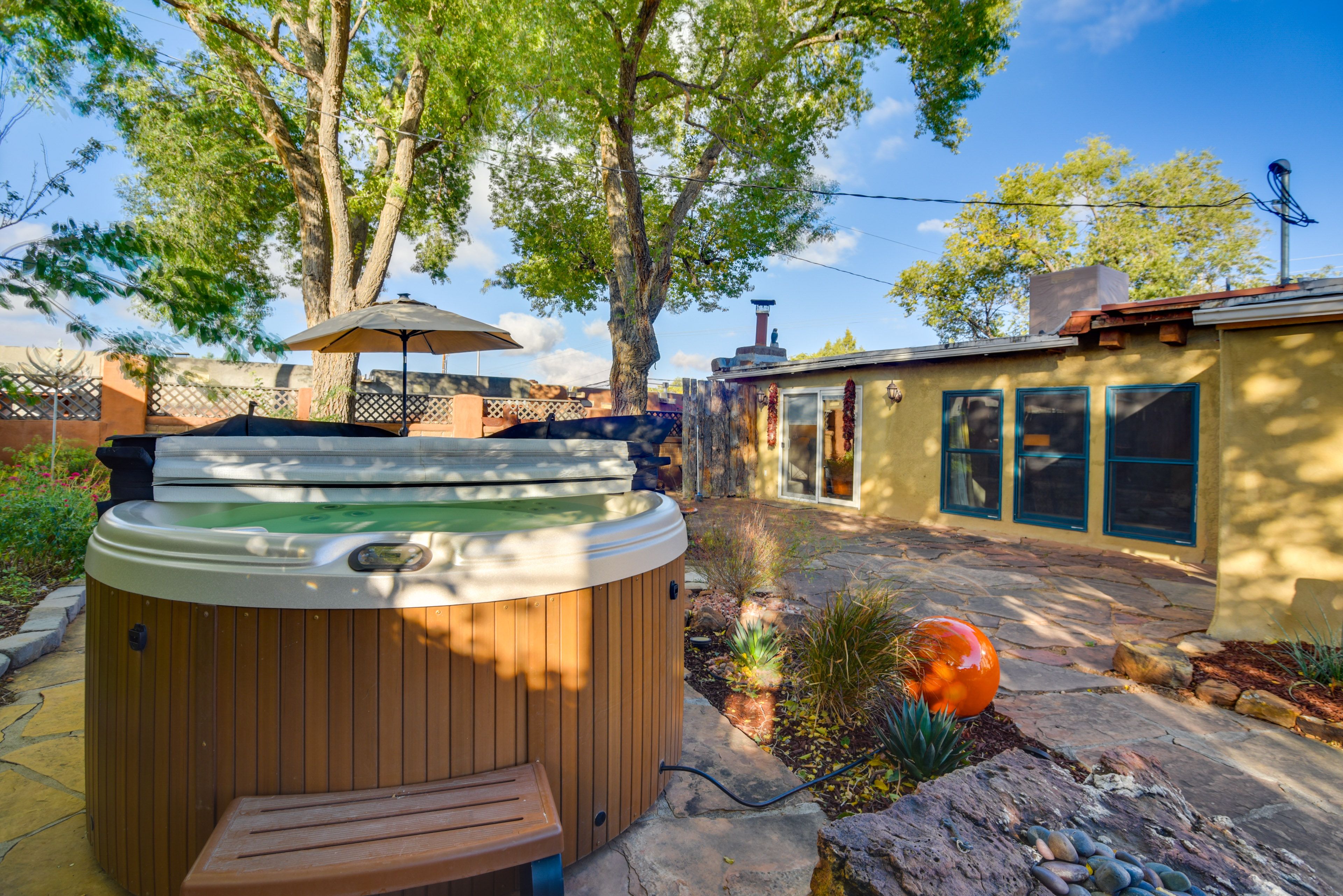 Fenced Backyard | Patio | Private Hot Tub