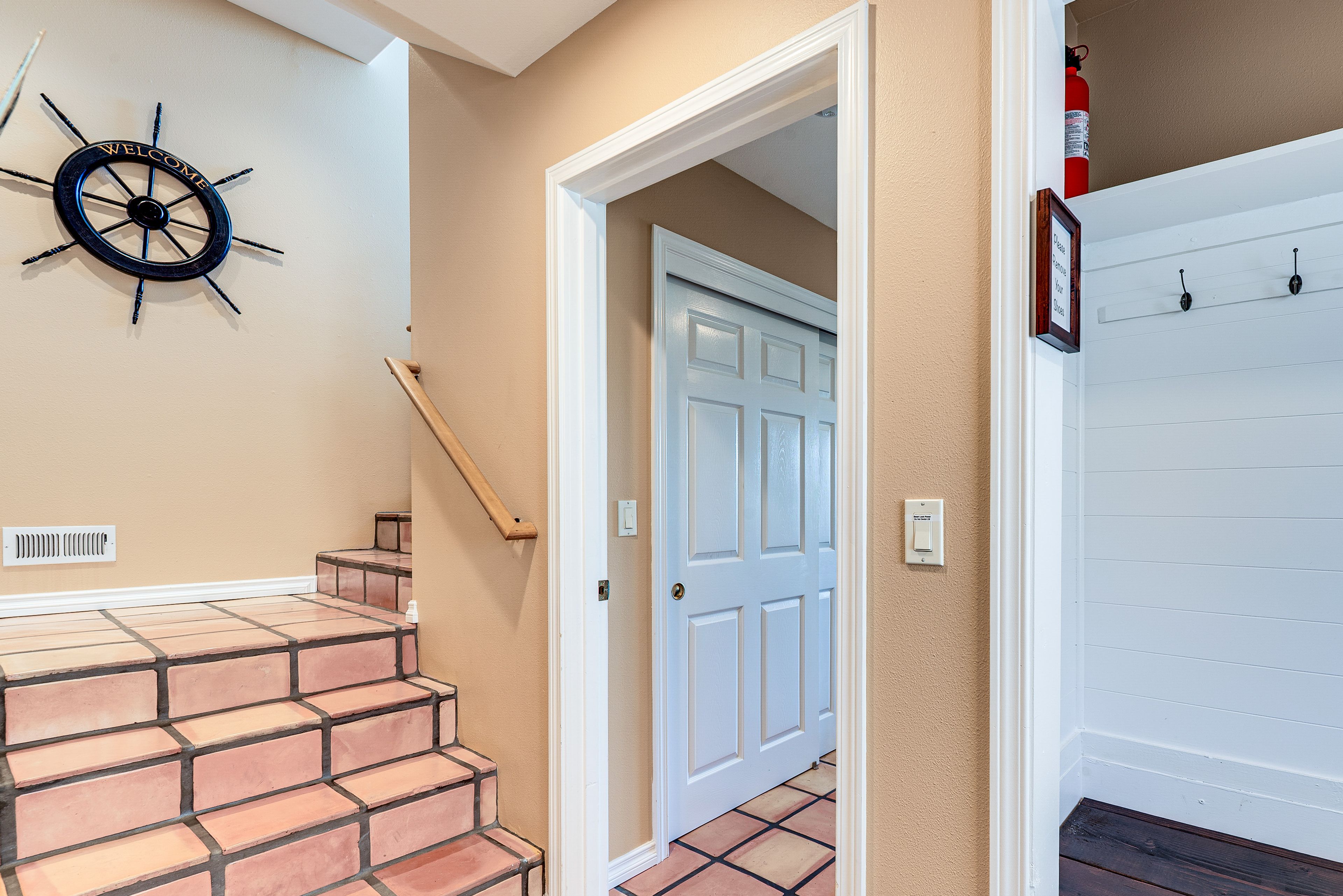 Stairs to Upper Levels