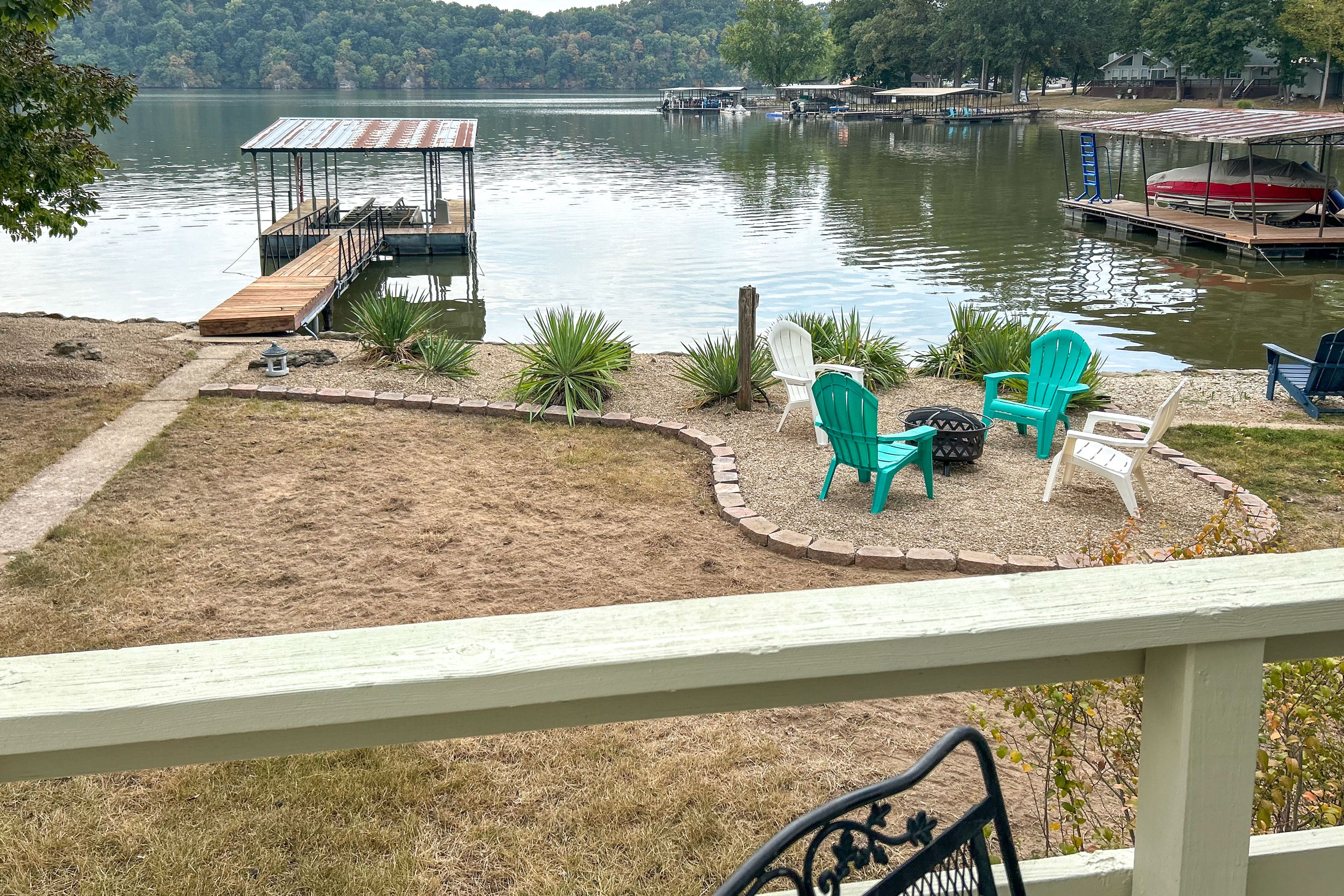 House Exterior | Deck View | Wood-Burning Fire Pit | Private Backyard
