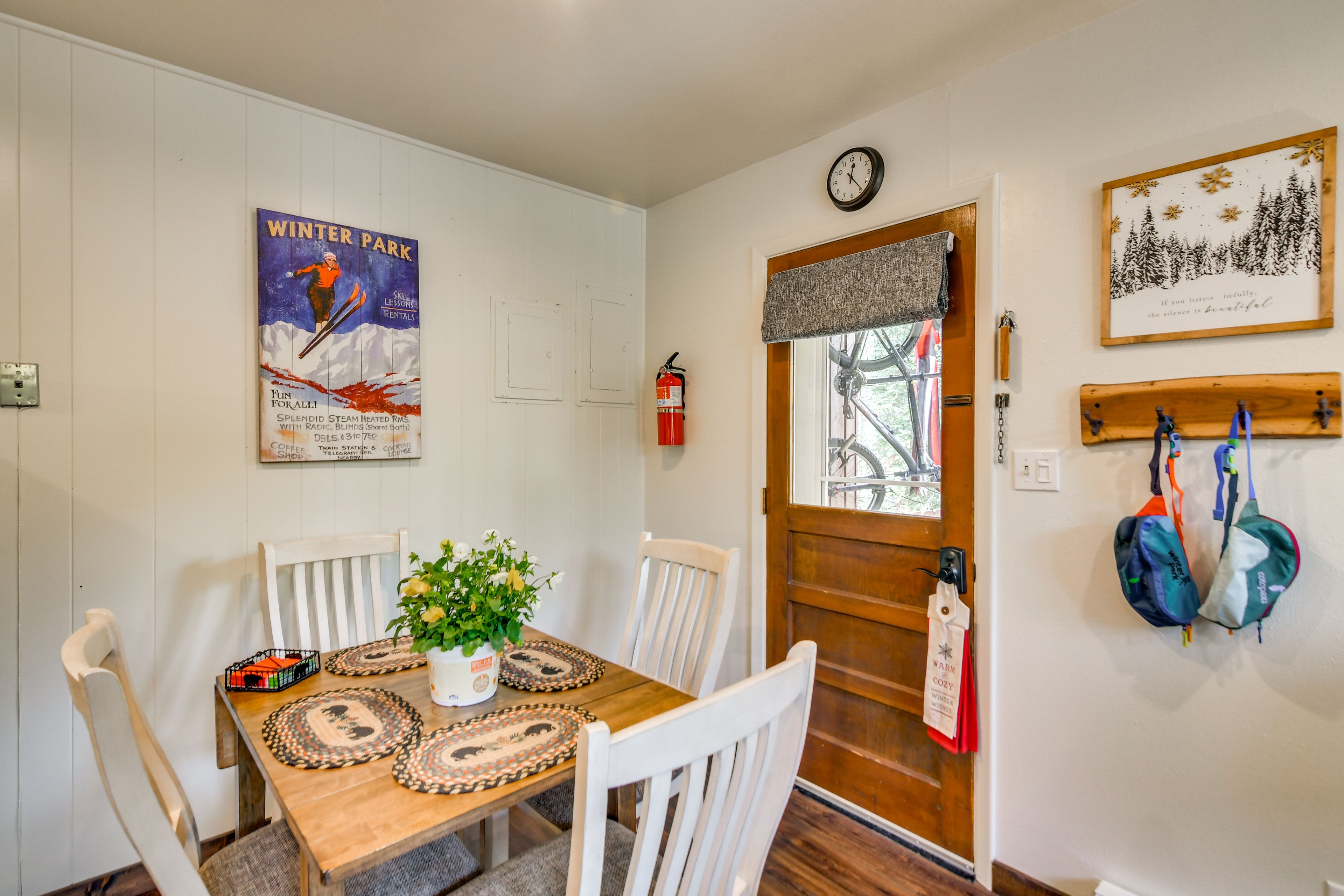 Dining Area | Dishware & Flatware | 1st Floor