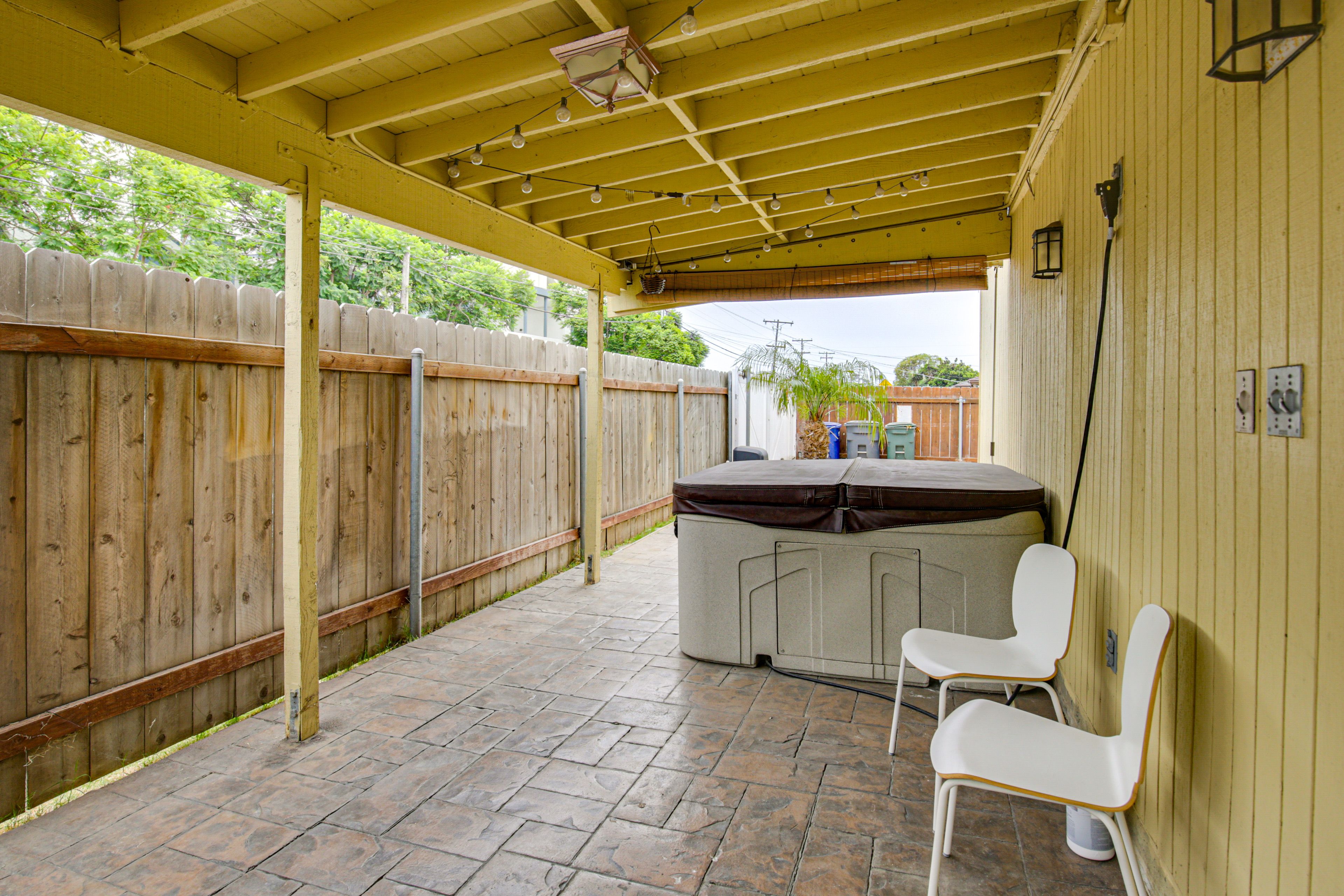 Covered Patio | Hot Tub