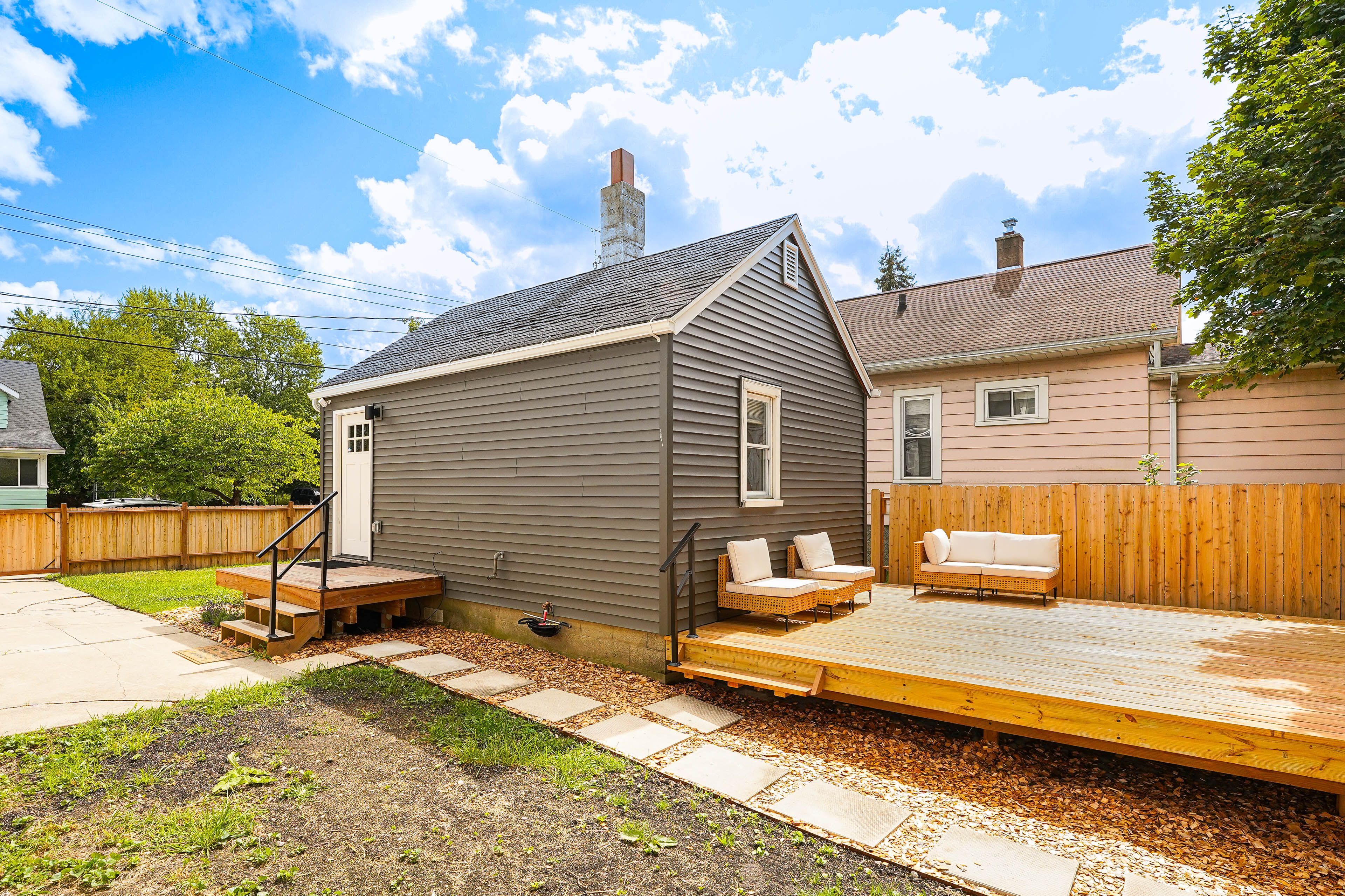 Private Backyard Area