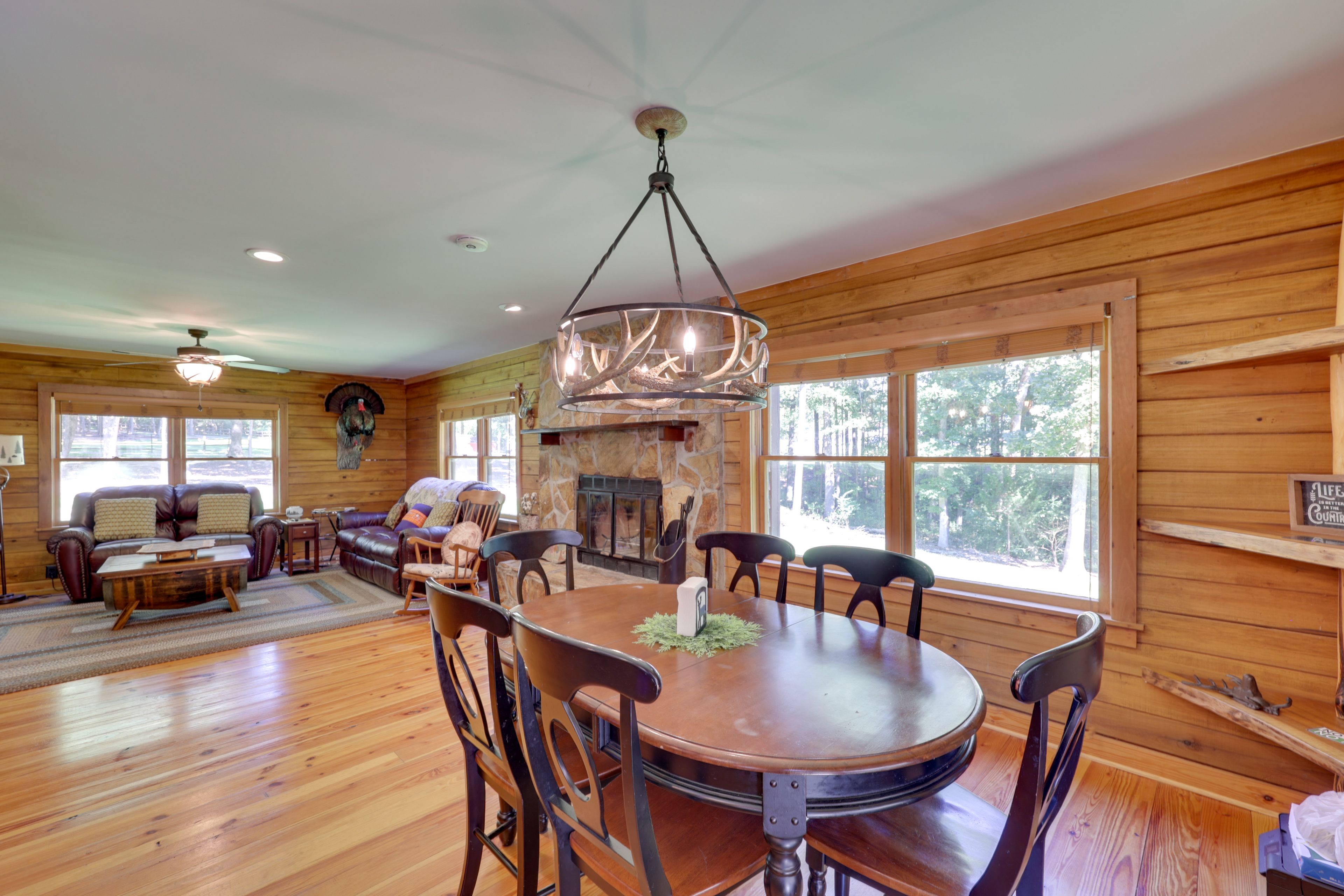 Louisburg Vacation Rental | 3BR | 2BA | 1,335 Sq Ft | 4 Steps to Enter