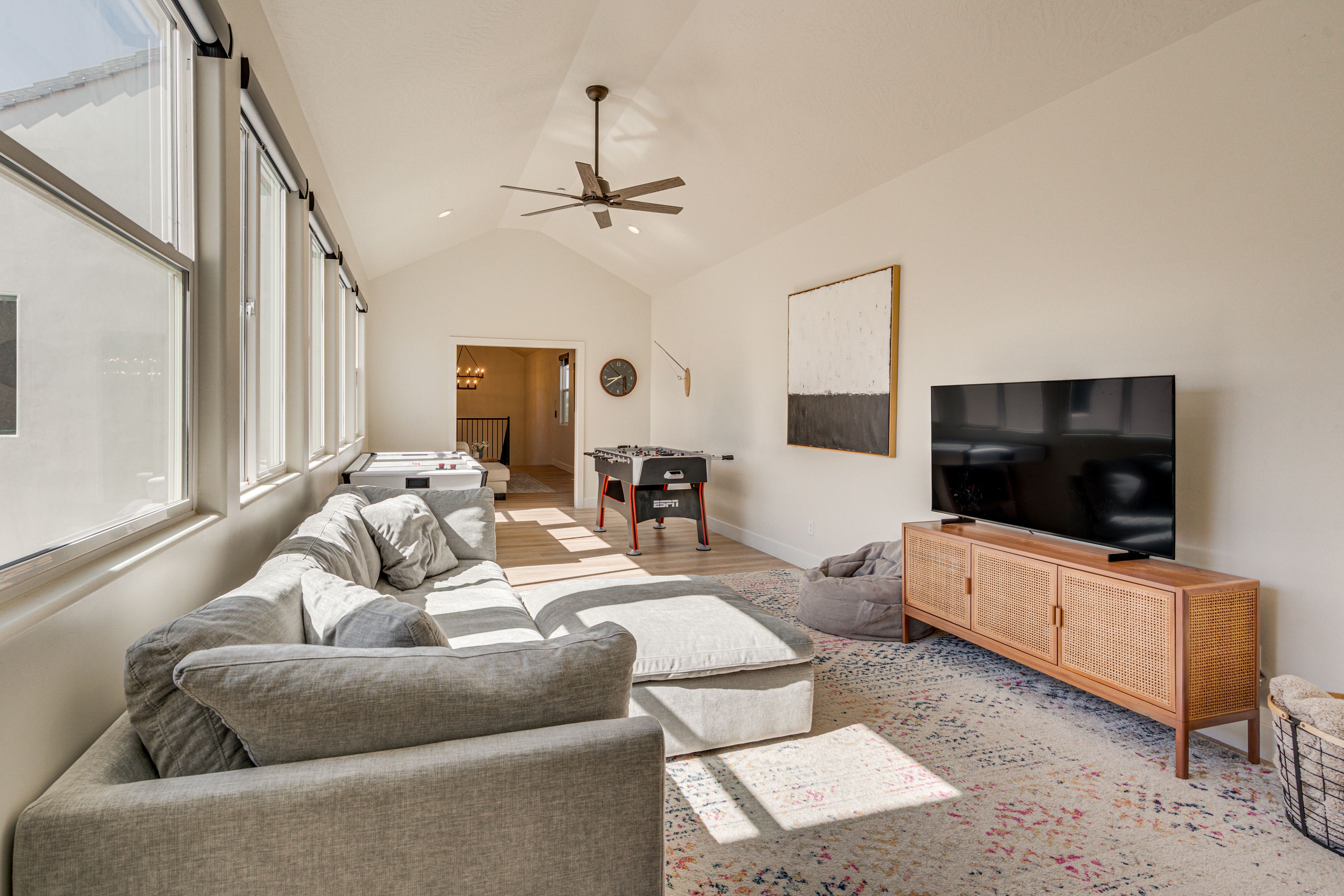Game Room | 2nd Floor | Air Hockey | Foosball | Smart TV