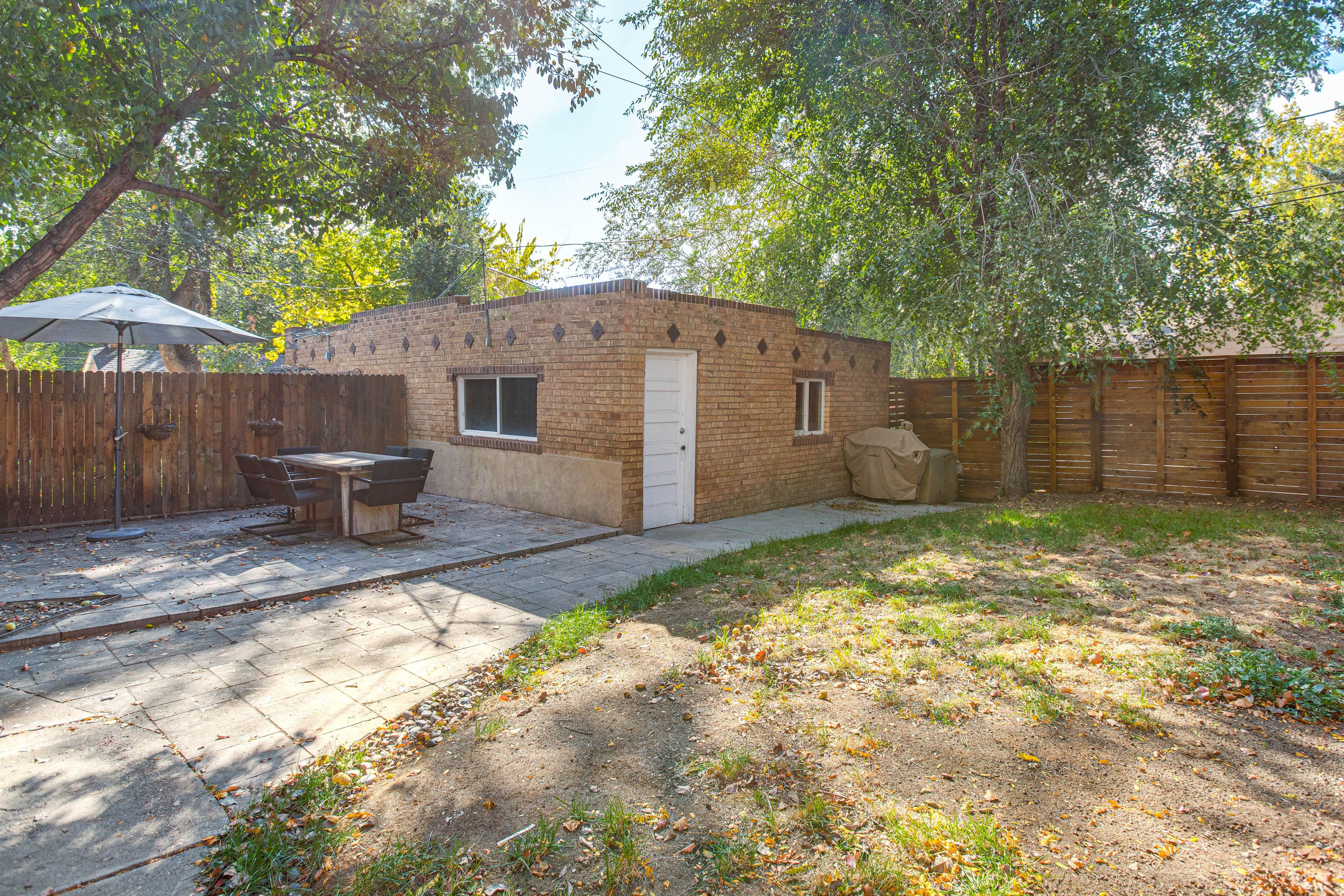 Fenced Backyard