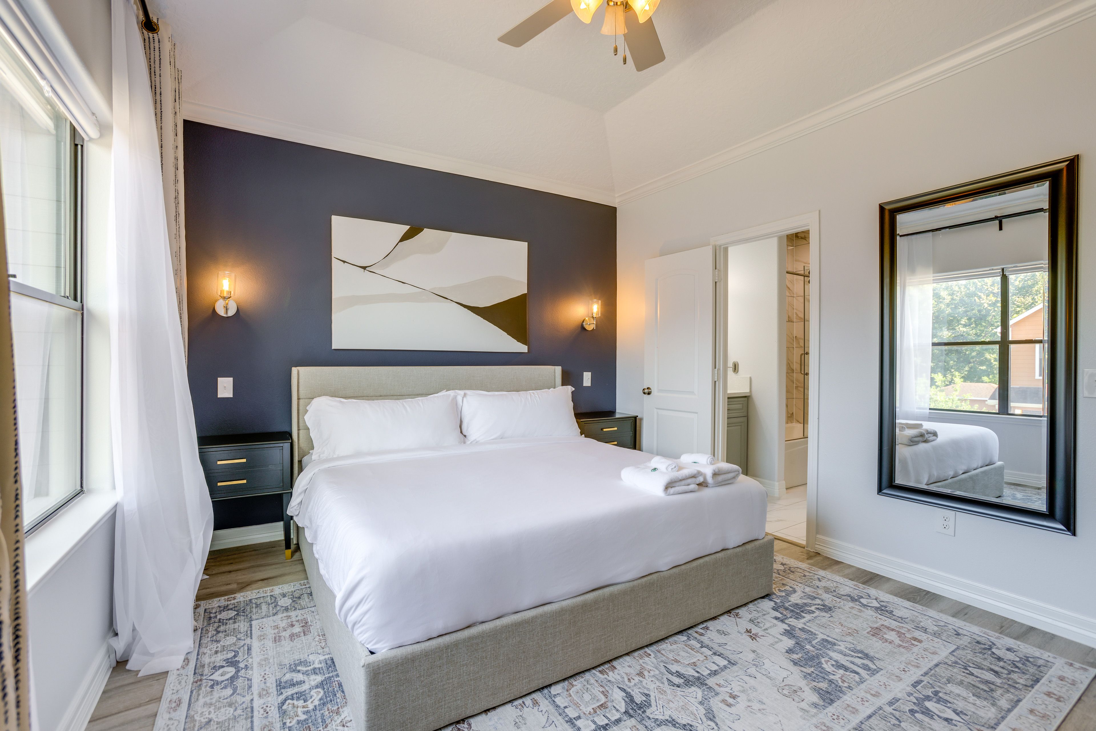 Bedroom 1 | King Bed | Linens | 2nd Floor