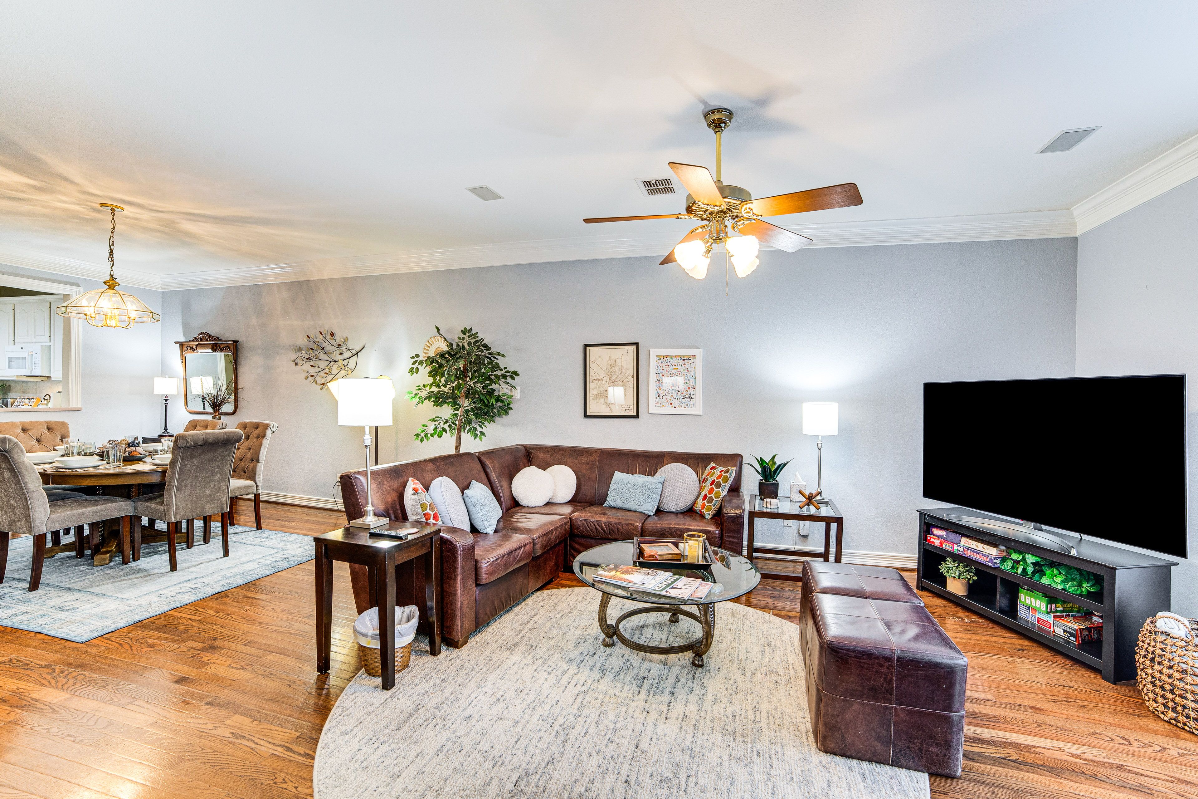 Living Room | Free WiFi | Central A/C & Heat | Baby Grand Piano | 1st Floor