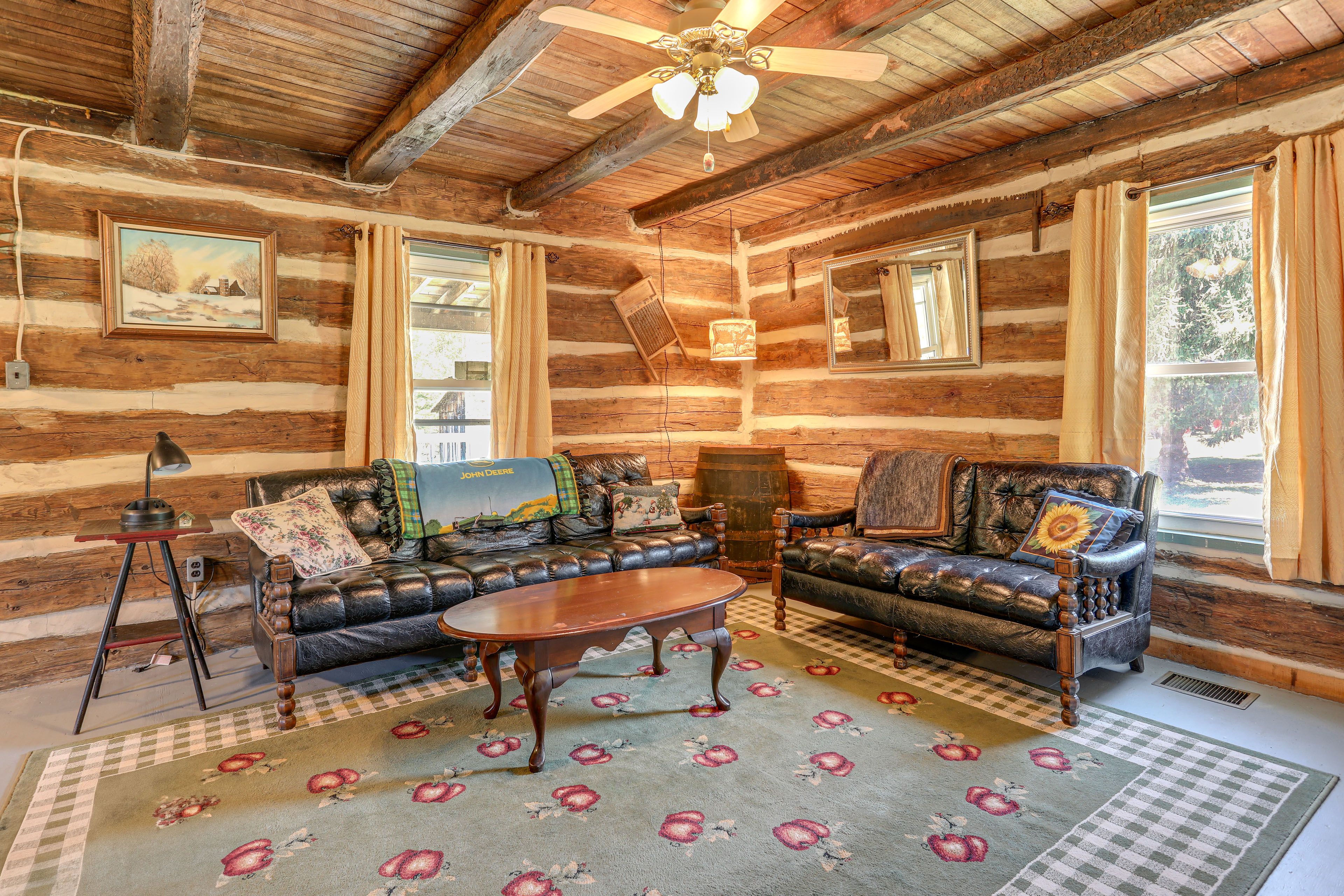 Living Room | 1st Floor | Board Games | TV w/ DVD & VHS Players