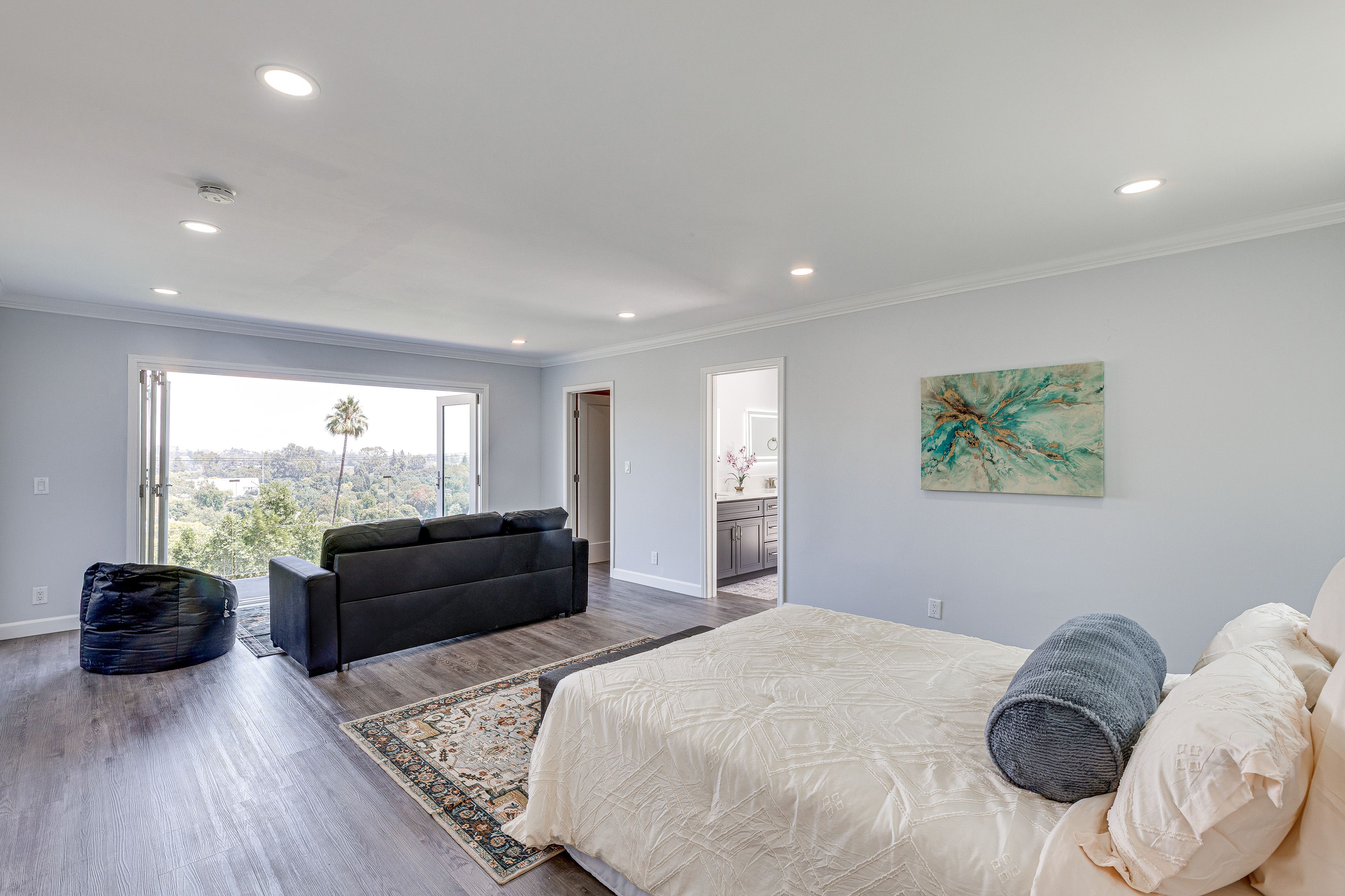 Bedroom 4 | Basement | Queen Bed | Queen Sleeper Sofa