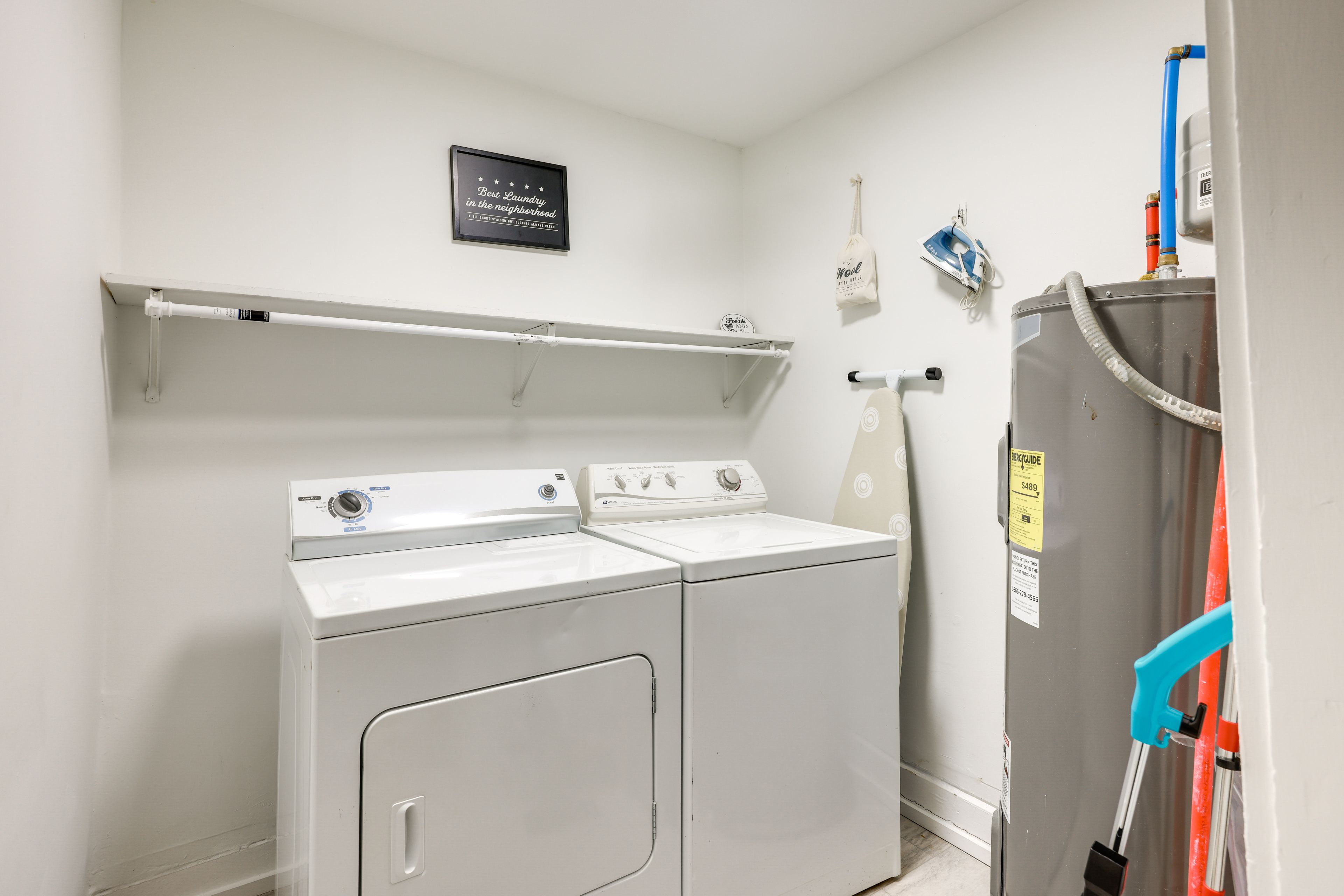 Laundry Room | Detergent | Iron & Board