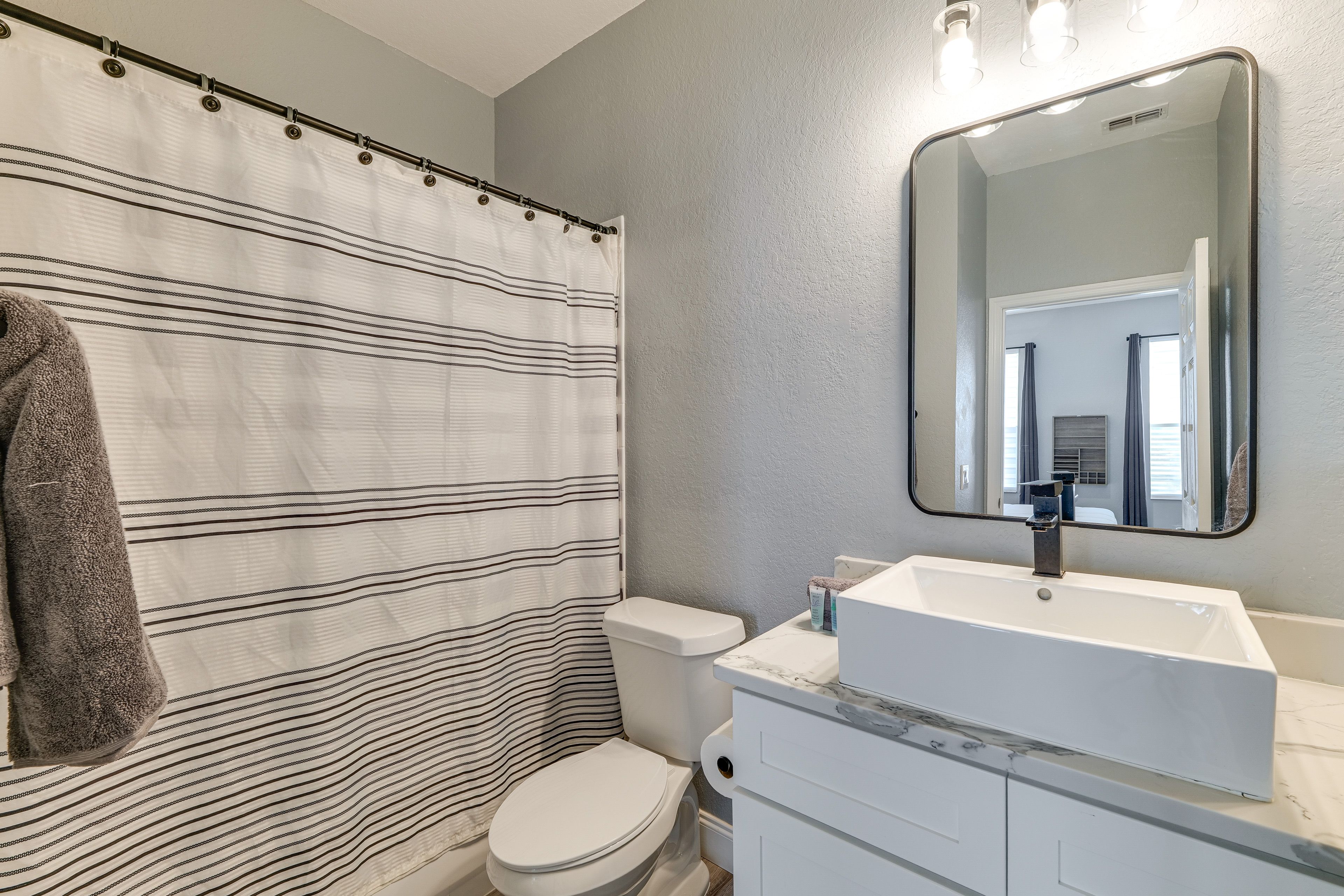Bathroom | Towels Provided | 1st Floor