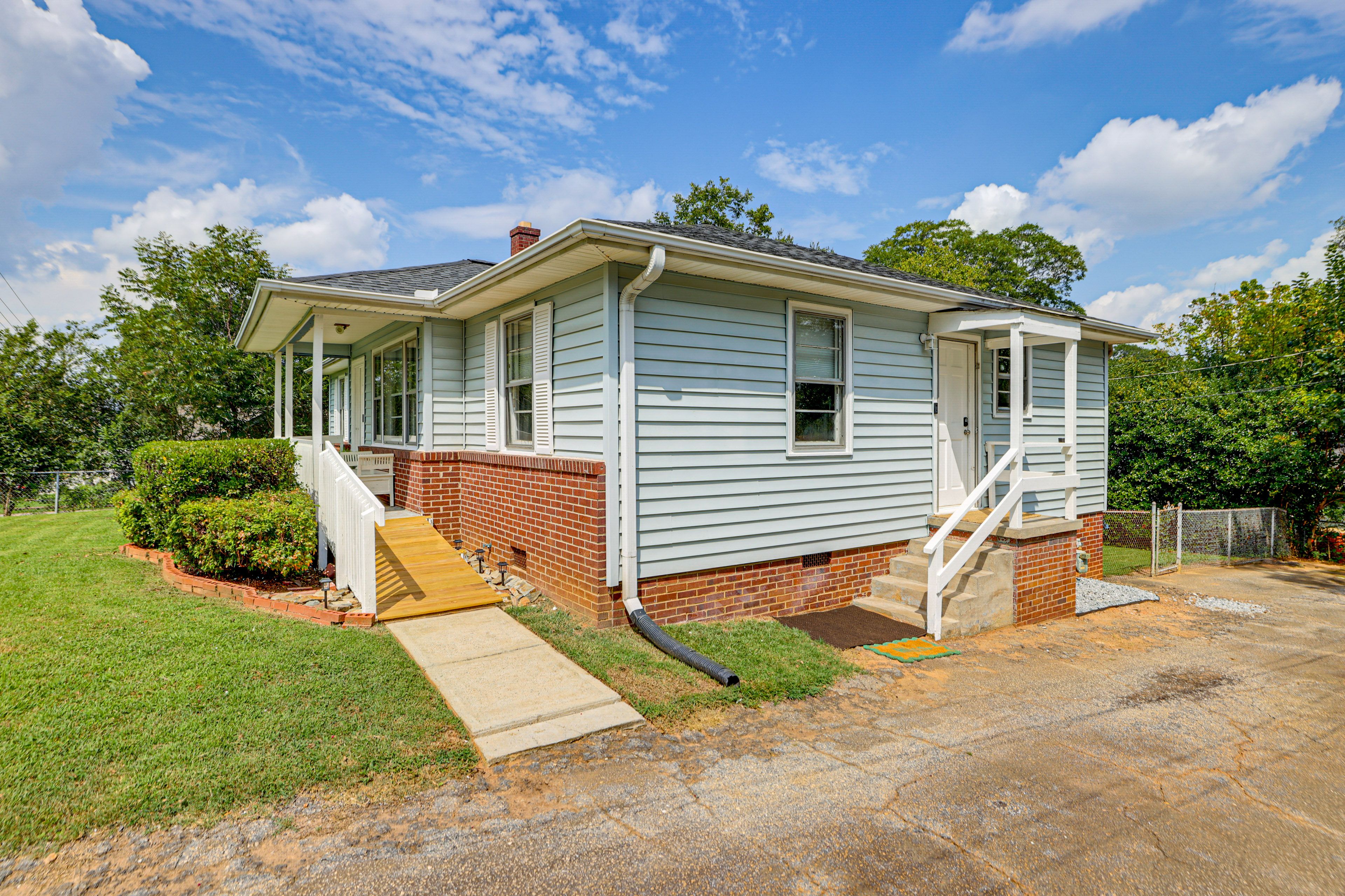 Ramp to Front Entrance
